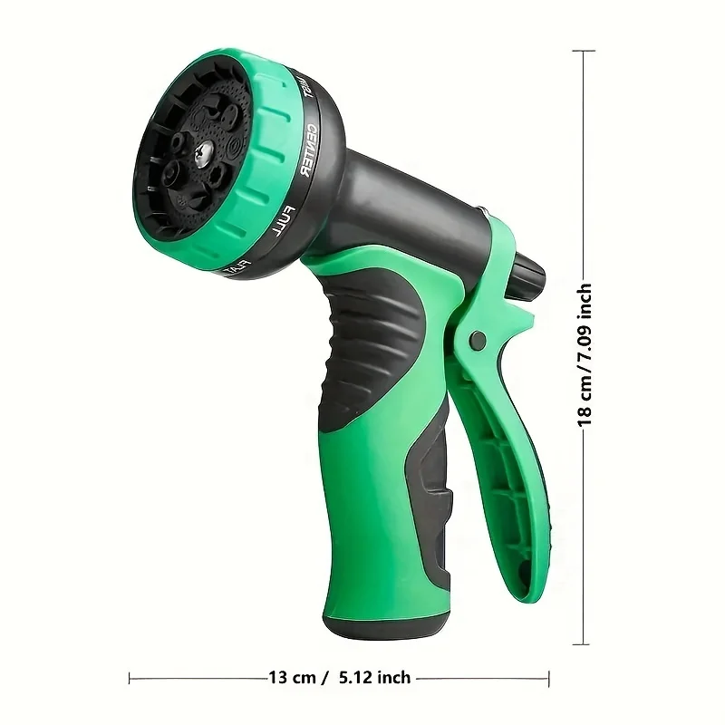 Upgrade 100FT Expandable Garden Hose Water Hose with 10-Function High-Pressure Spray Nozzle, Heavy Duty Flexible Hose, 3/4