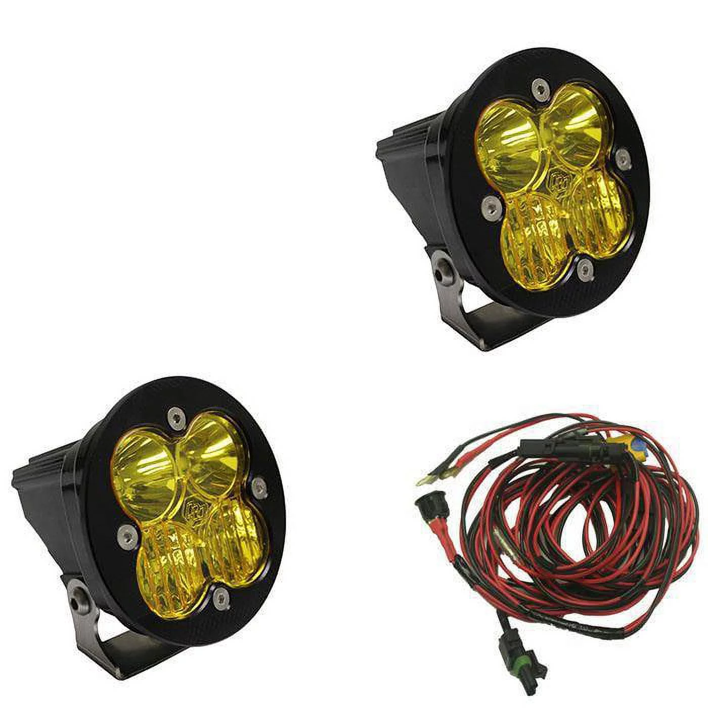 Baja Design Fits Squadron-R Pro Pair Driving Combo Amber 597813