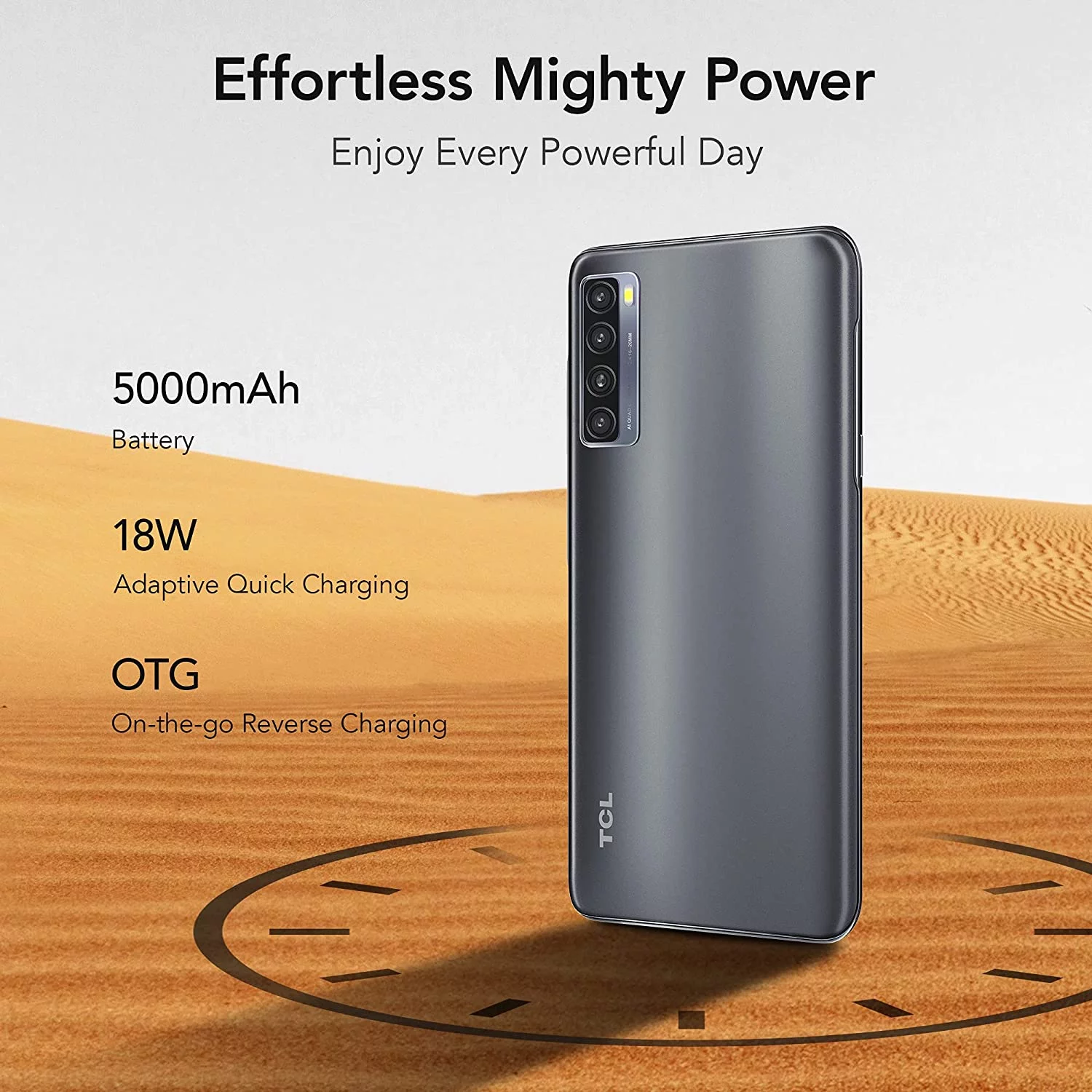 Pre-Owned TCL 20S MILKY WAY BLACK 4GB+128GB, UNLOCKED (Refurbished: Good)