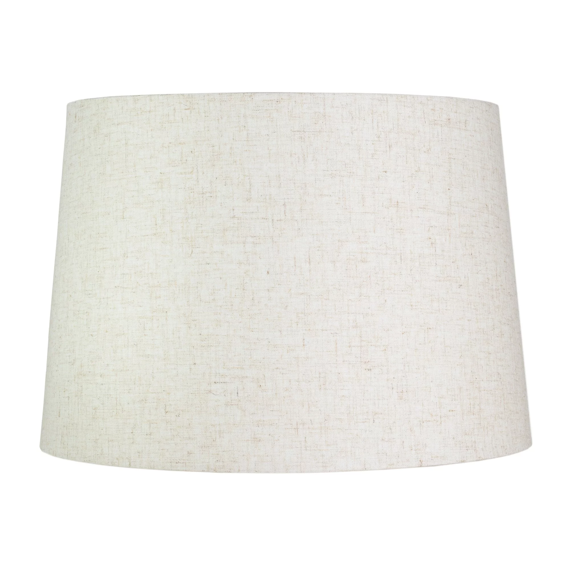 Urbanest French Drum Lamp Shade, Linen, 14x16x11