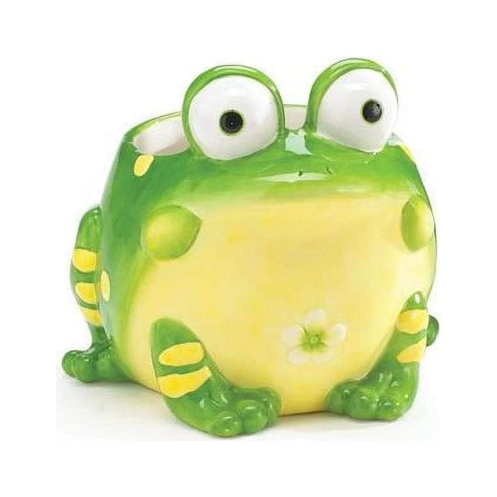 Burton & Burton Ceramic Toby Toad Planter