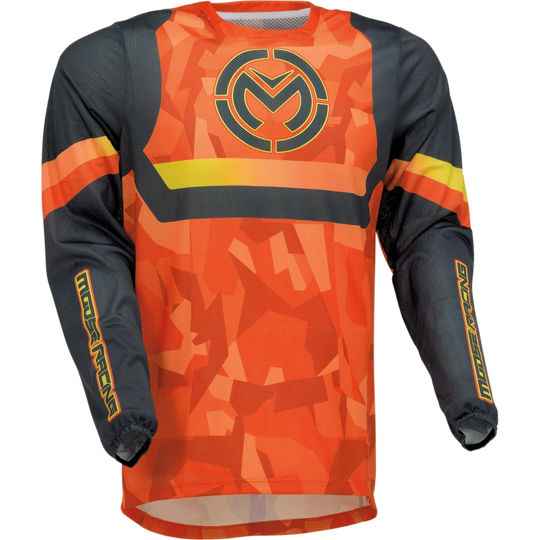 Moose Racing Sahara '22 Mens MX Offroad Jersey Orange/Black LG