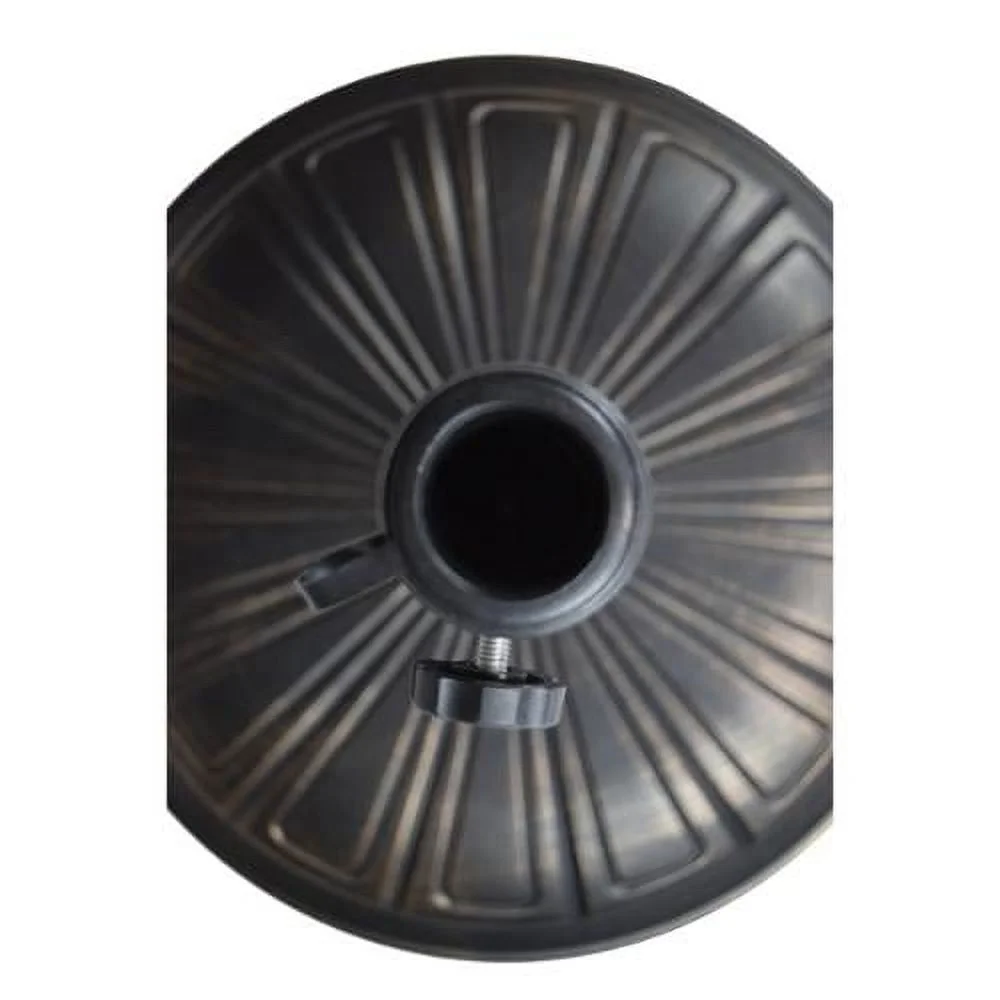 Oakland Living Cast Concrete Bronze Patio Umbrella Stand, 28 lb