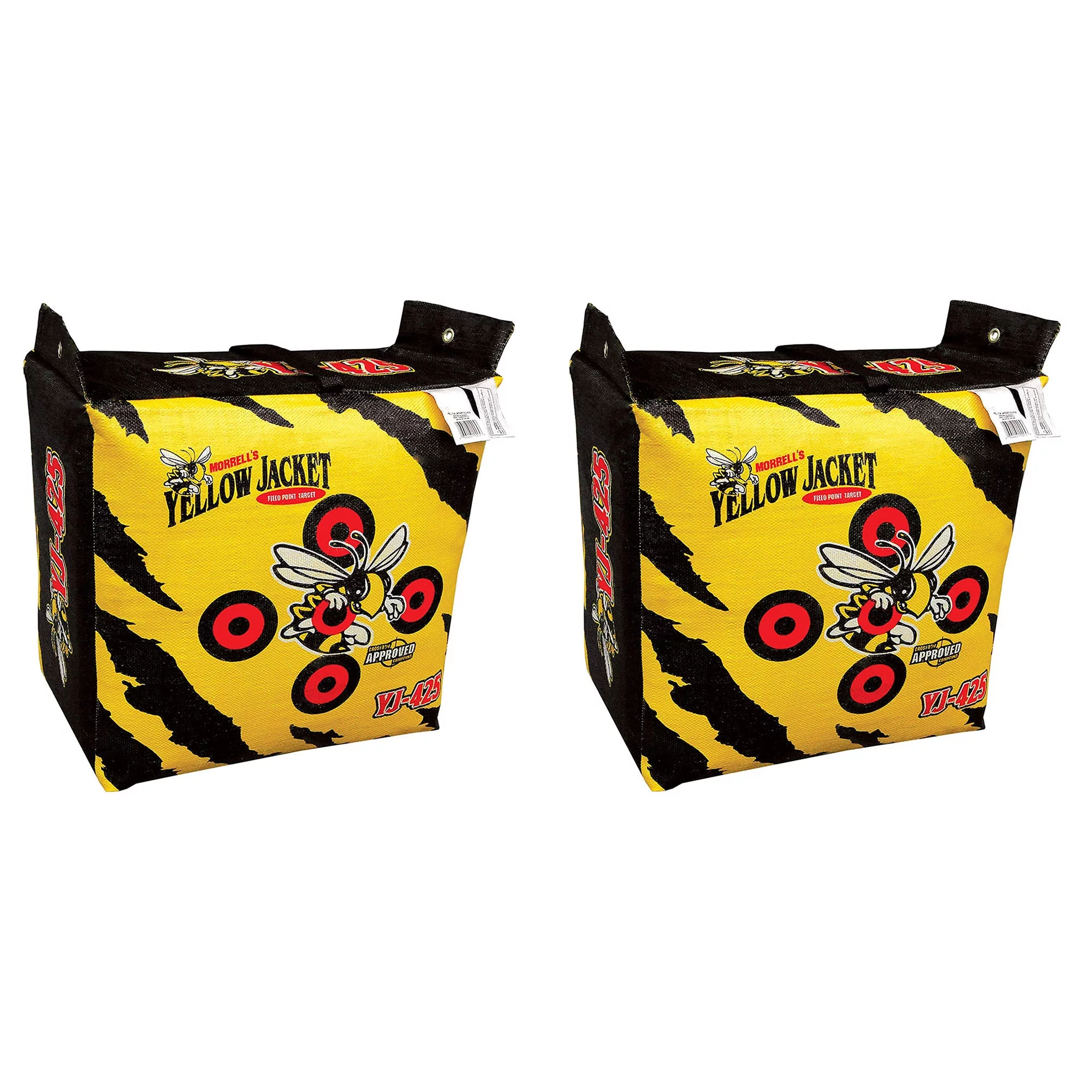 Morrell Yellow Jacket Portable Field Point Archery Bag Target (2 Pack)