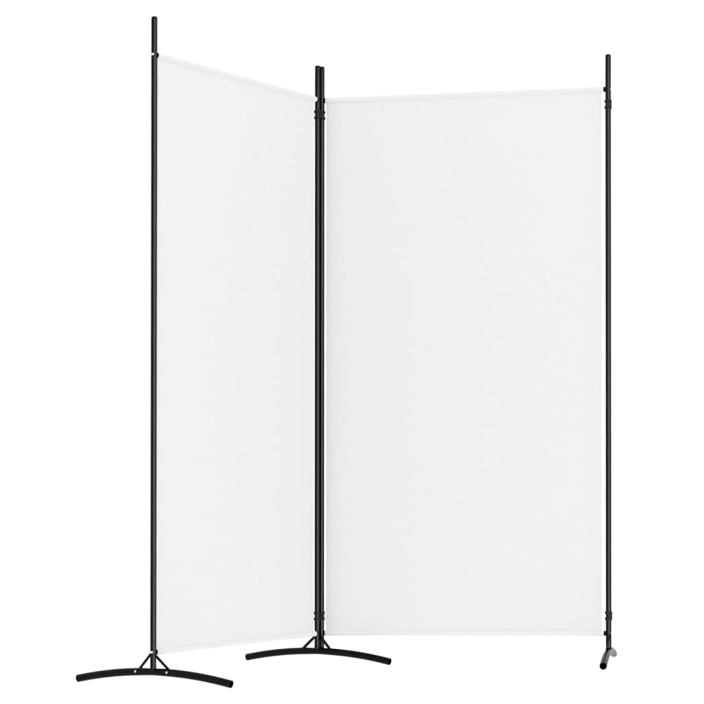 Anself 2-Panel Room Divider White 68.9