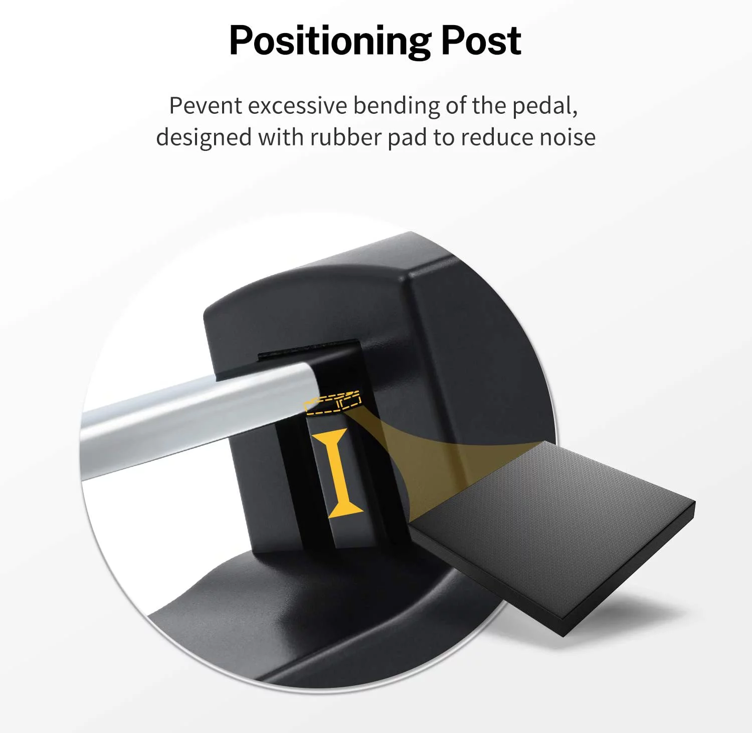 Donner Sustain Pedal for Keyboard, Piano Sustain Pedal Universal Damper Foot Pedal for Digital Piano MIDI Keyboard Electronic Organ Synthesizer, DK-1