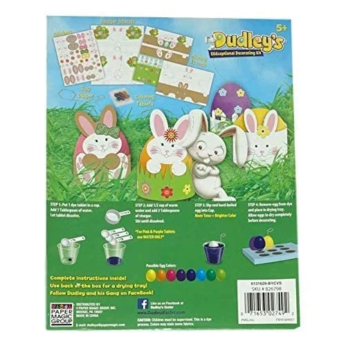Easter Egg Dye Bundle - Thats So Bunny Dye Kit with Bunny Egg Dipper Tong