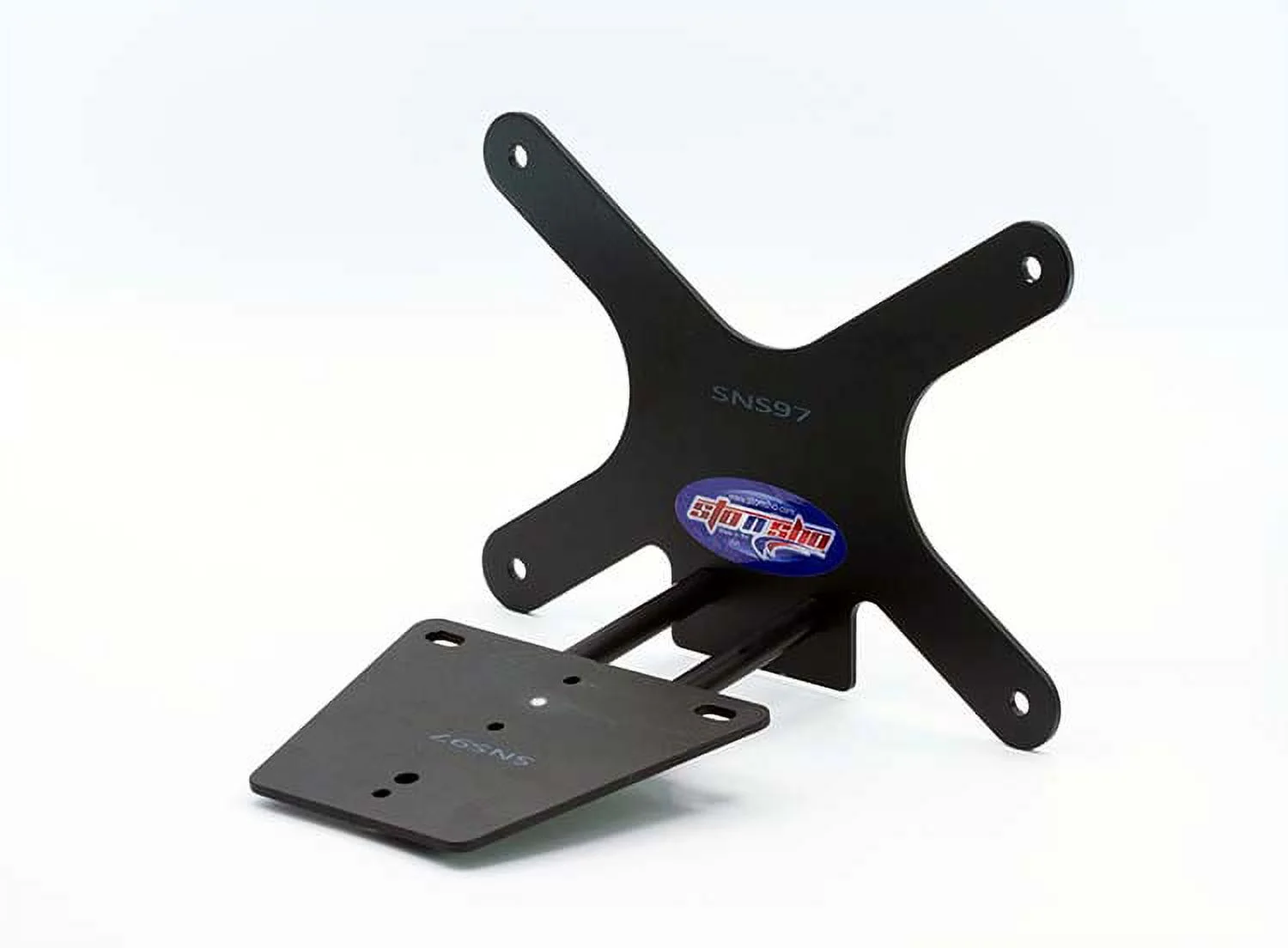 STO N SHO Front License Plate Bracket Compatible with 2009-2011 Maserati GranTurismo (SNS97)