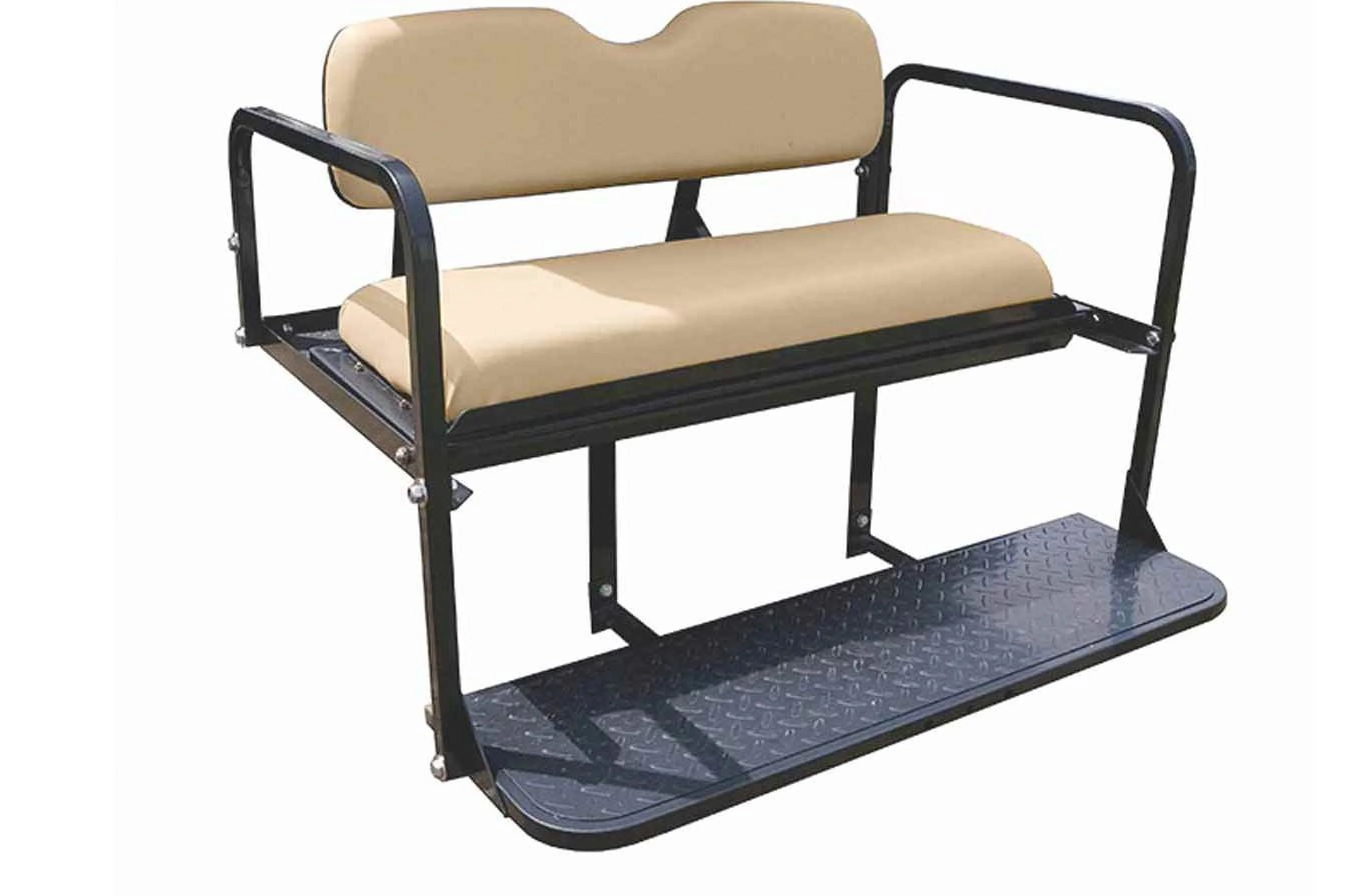 Rear Seat Kit- Stone for EZGO RXV Golf Carts 2008+