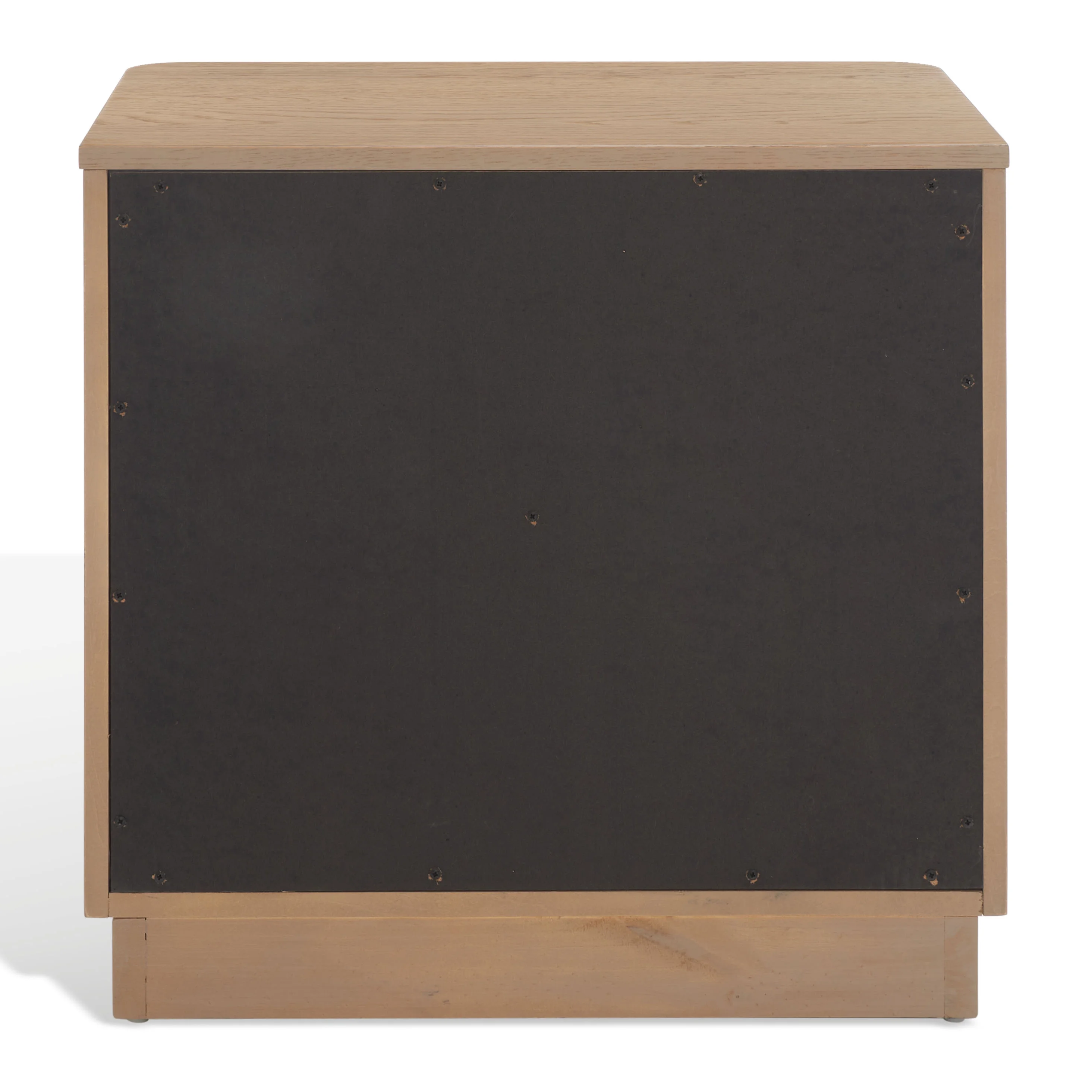 SAFAVIEH Couture Gabrietta Modern Nightstand with 2 Drawers, Natural