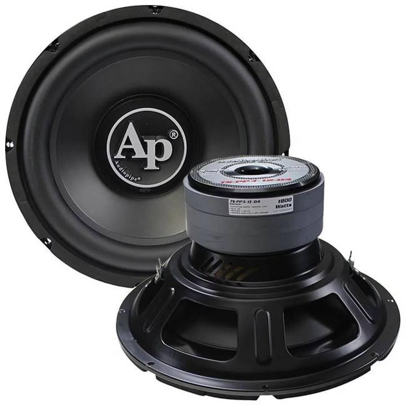 15 in., 1800W Max Dual 4 Ohm Subwoofer