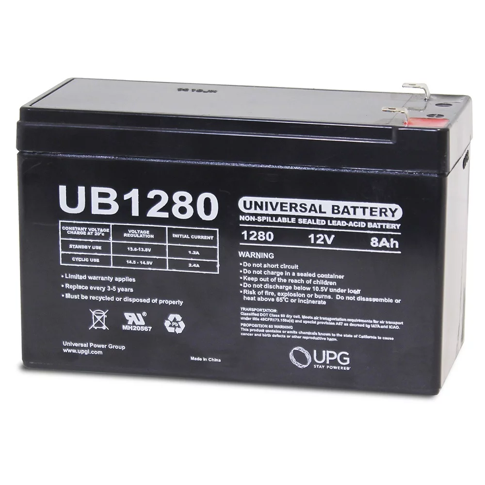 12V 8Ah SLA Battery for Razor MX350  MX400 Electric Dirt Bike
