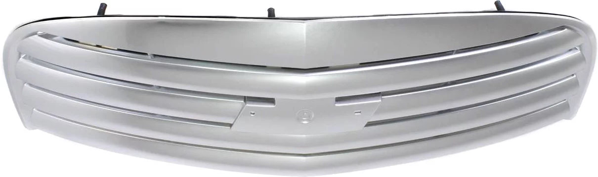 Grille Assembly Compatible with CHEVROLET HHR 06-11 Plastic Satin Chrome 2.2/2.4L Eng