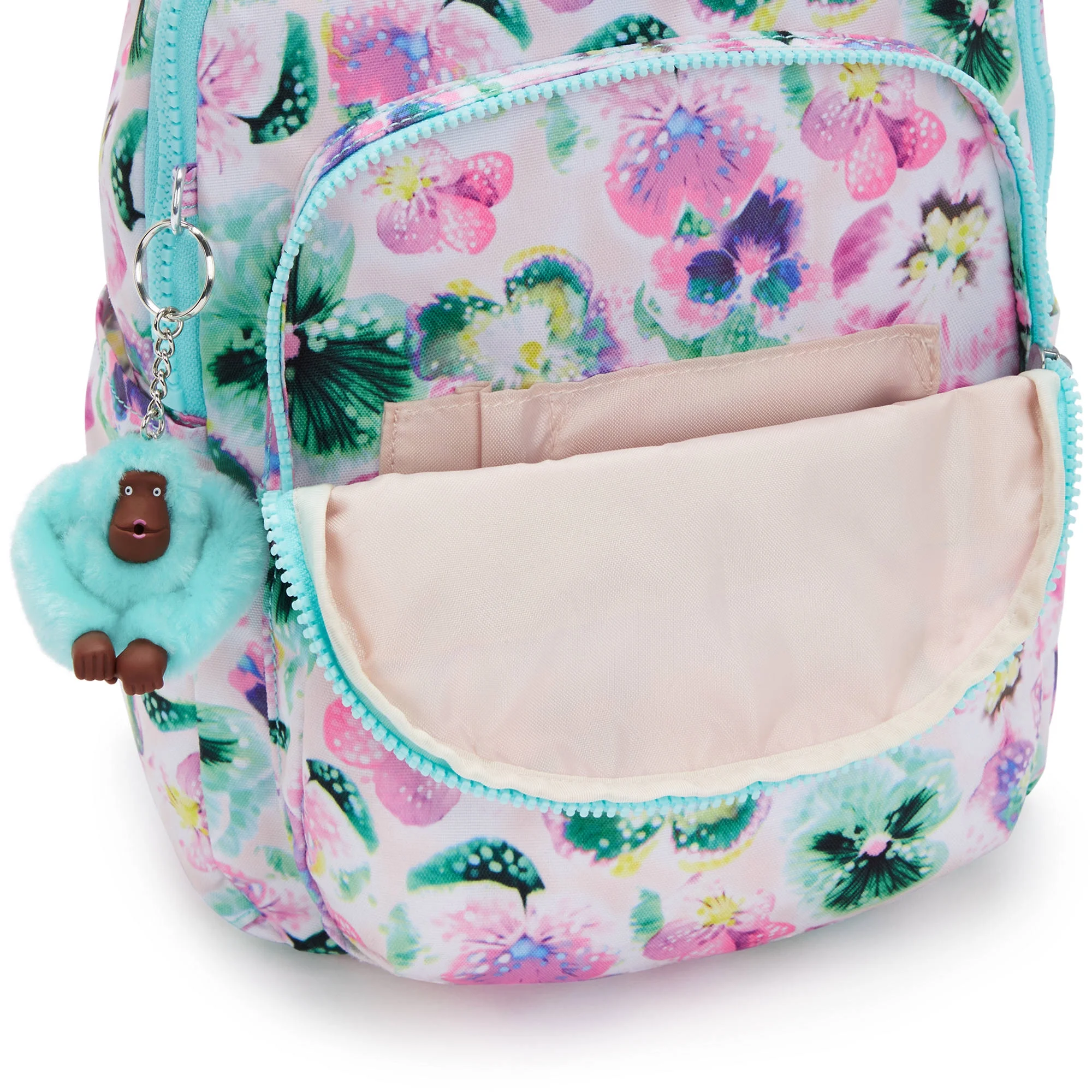 Kipling Women's Seoul Small Printed Tablet Backpack with Padded Straps