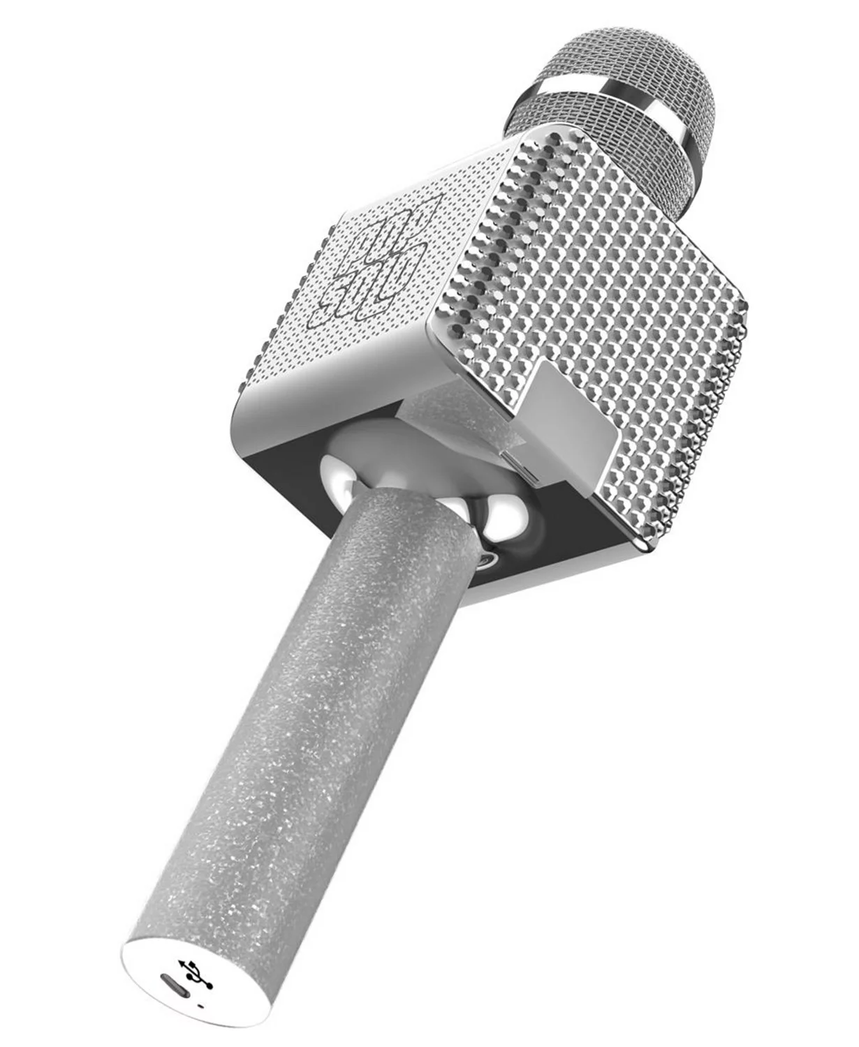 Tzumi Pop Solo Bling Professional Bluetooth Karaoke Microphone and Voice Mixer
