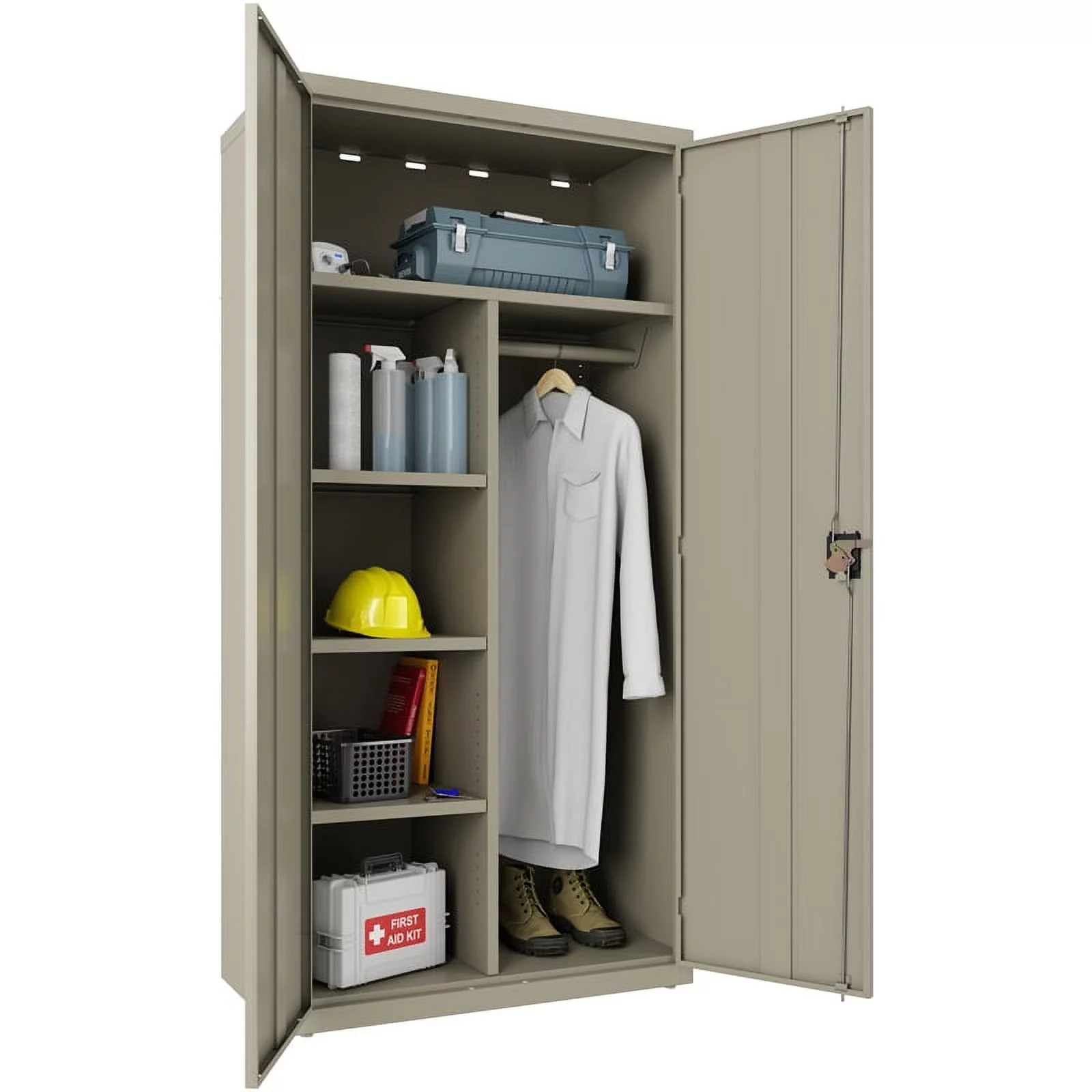 Hirsh Wardrobe Welded Metal Cabinet 18
