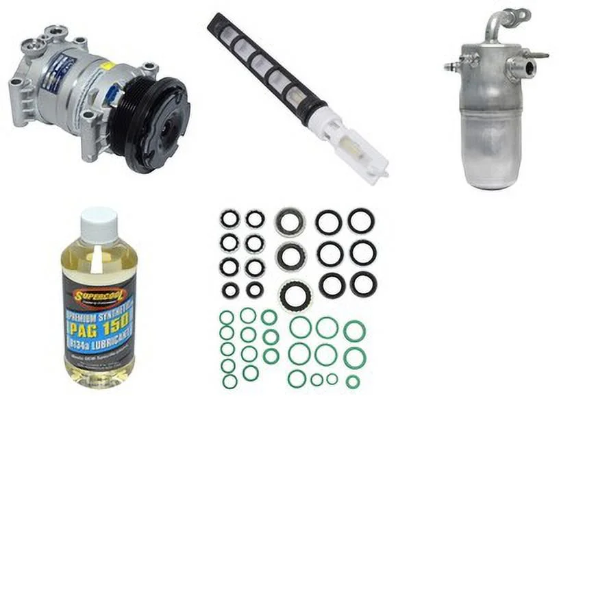 A/C Compressor and Component Kit -- Compressor Replacement Kit Fits select: 1999-2001 CHEVROLET SILVERADO, 1999-2000 GMC NEW SIERRA