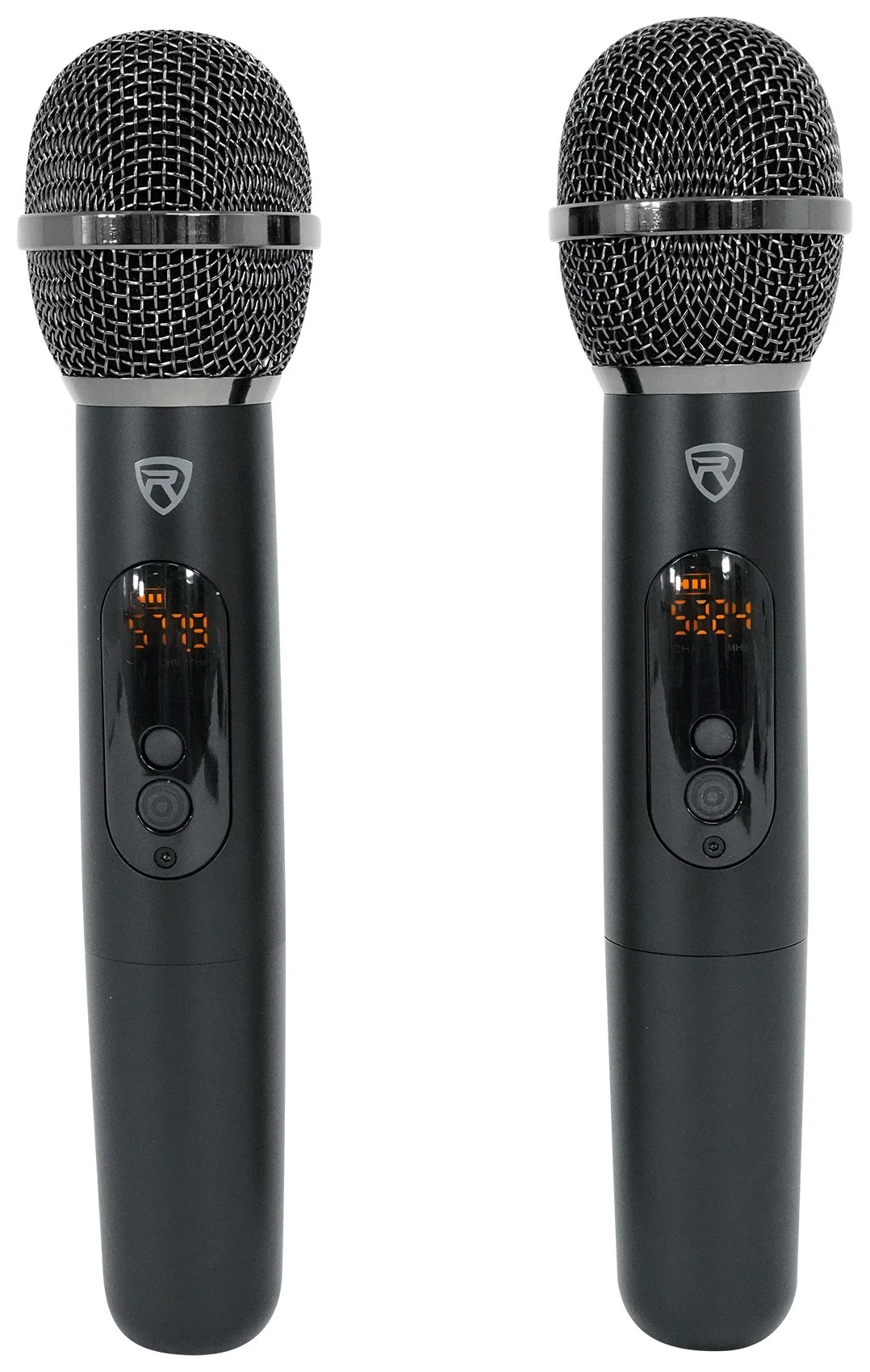 Rockville RWM-4Z Quad Wireless UHF Handheld/Headset Microphone System 20 Channel