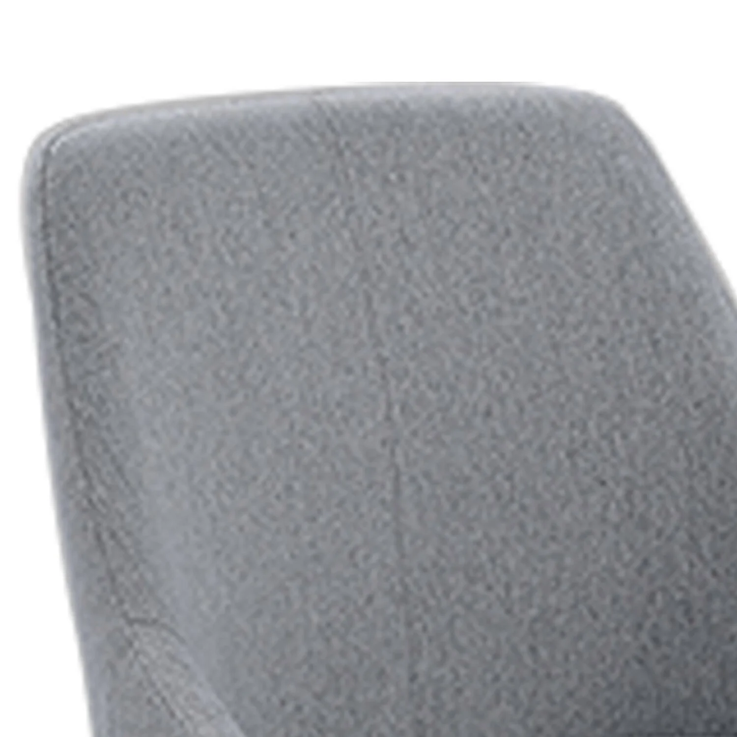 Benjara  34.3 x 20.3 x 20 in. Kian Side Chair with Tapered Legs & Grey Fabric Upholstery - Set of 2