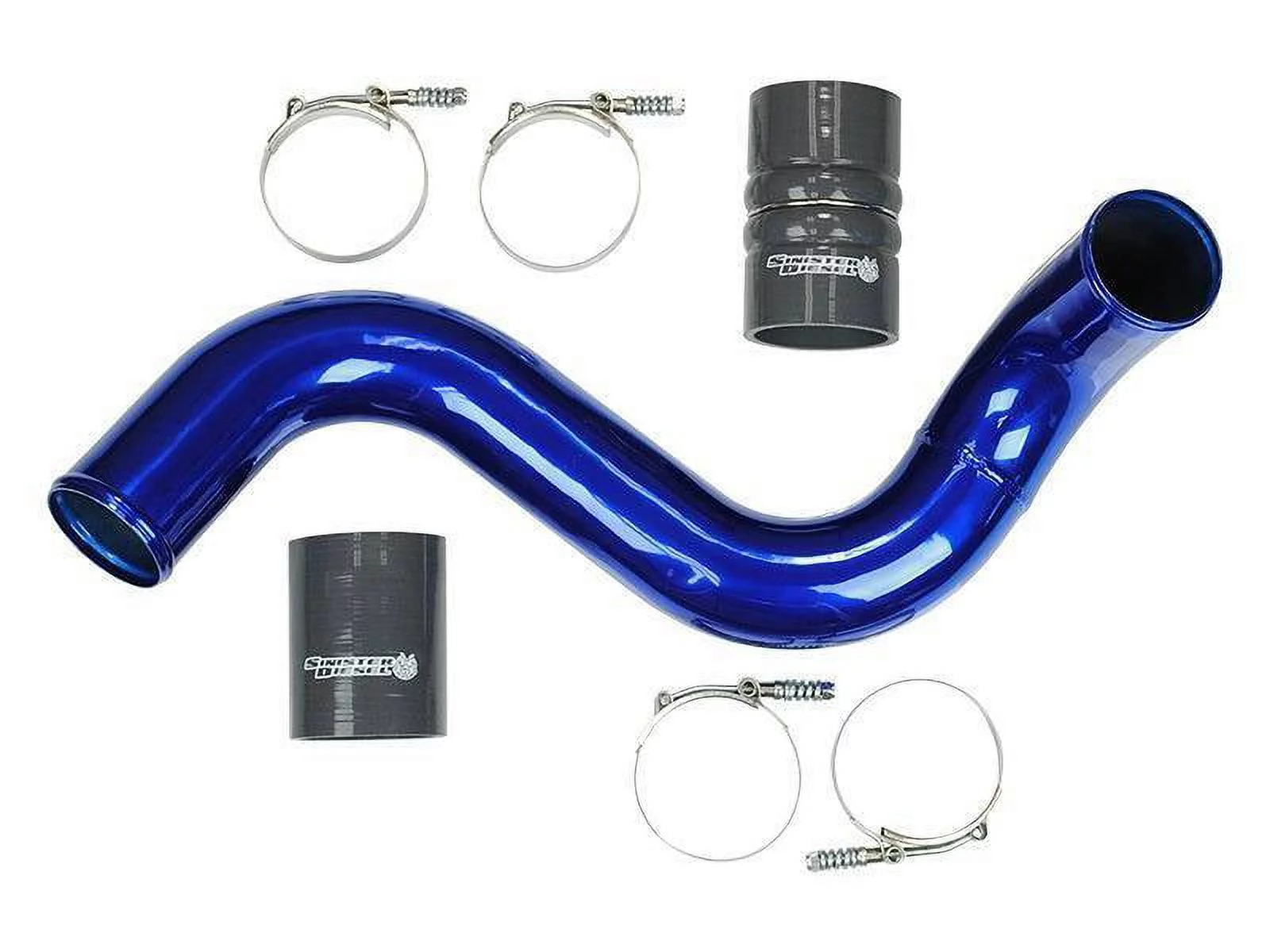 Sinister Diesel 03-07 Ford 6.0L Powerstroke Cold Side Charge Pipe Fits select: 2003-2007 FORD F250, 2003-2007 FORD F350