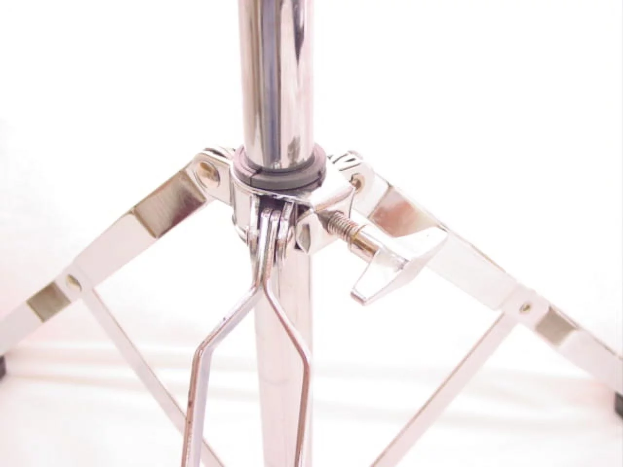 double braced djembe stand - pro drum gear chrome new!