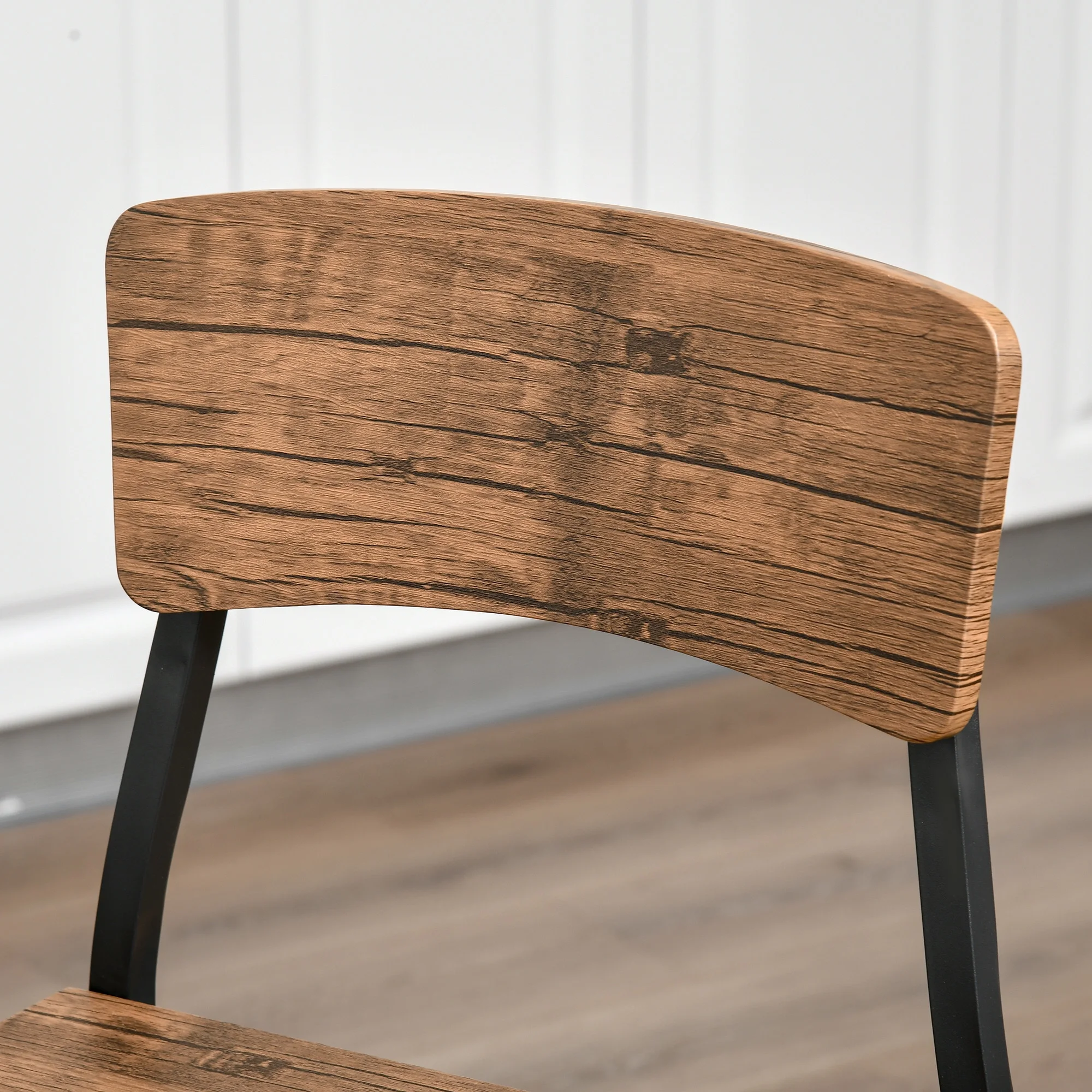 Stylish Industrial Bar Table Set - 3 Piece - Elevate Your Small Space