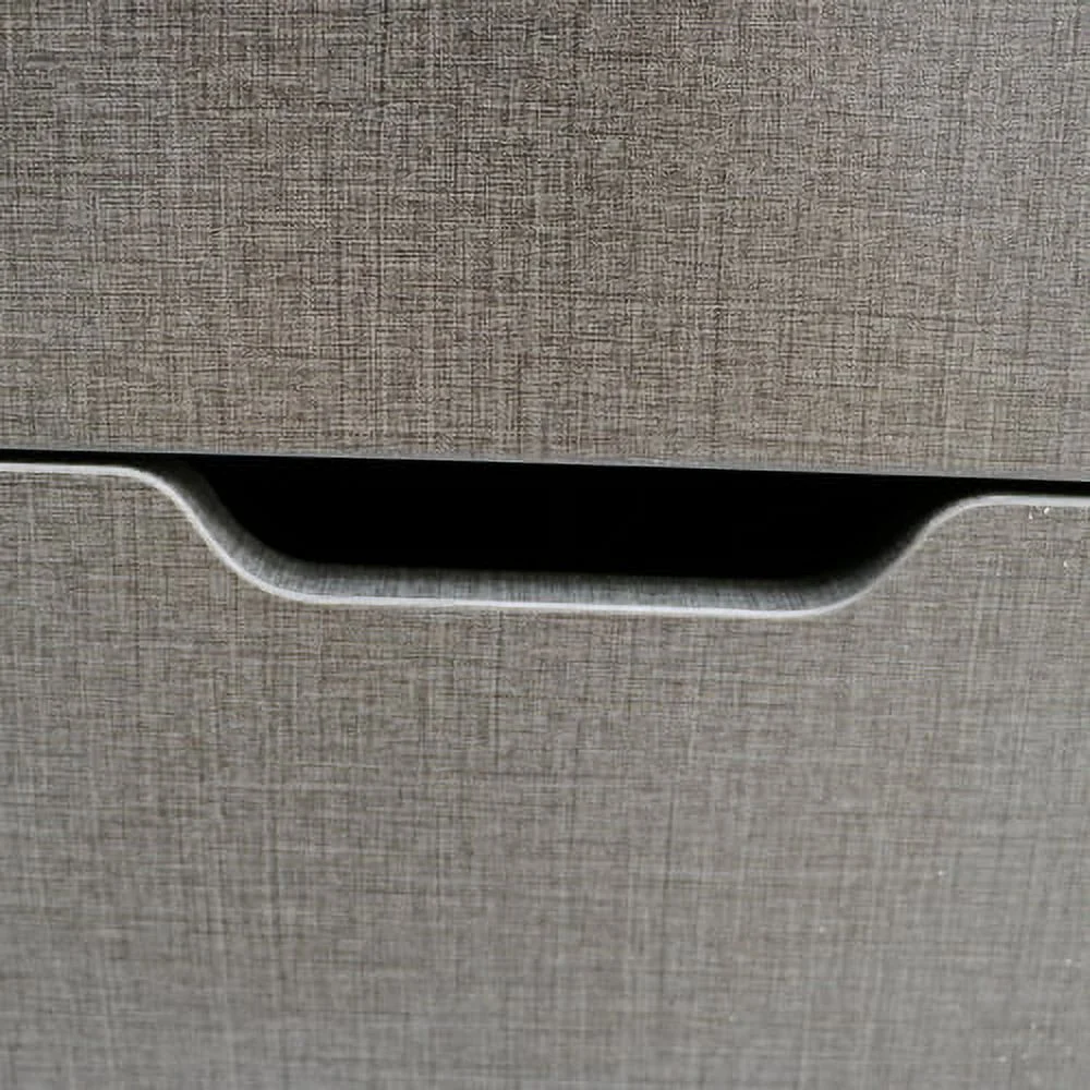 JHOOTUUO The filing cabinet has five drawers   small rolling filing cabinet   printer rack  an office locker  and an office pulley movable filing cabinet dark Gray