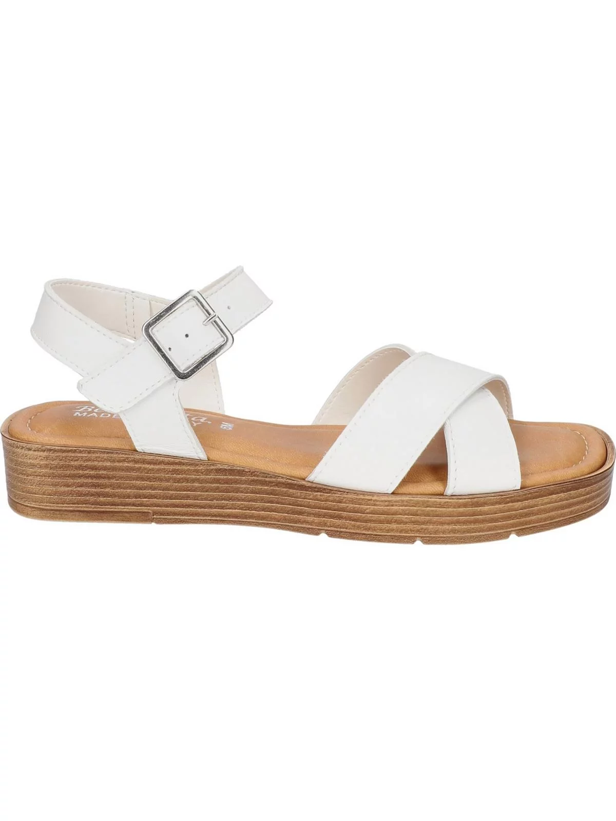 Bella Vita Womens Car-Italy Leather Dressy Wedge Sandals