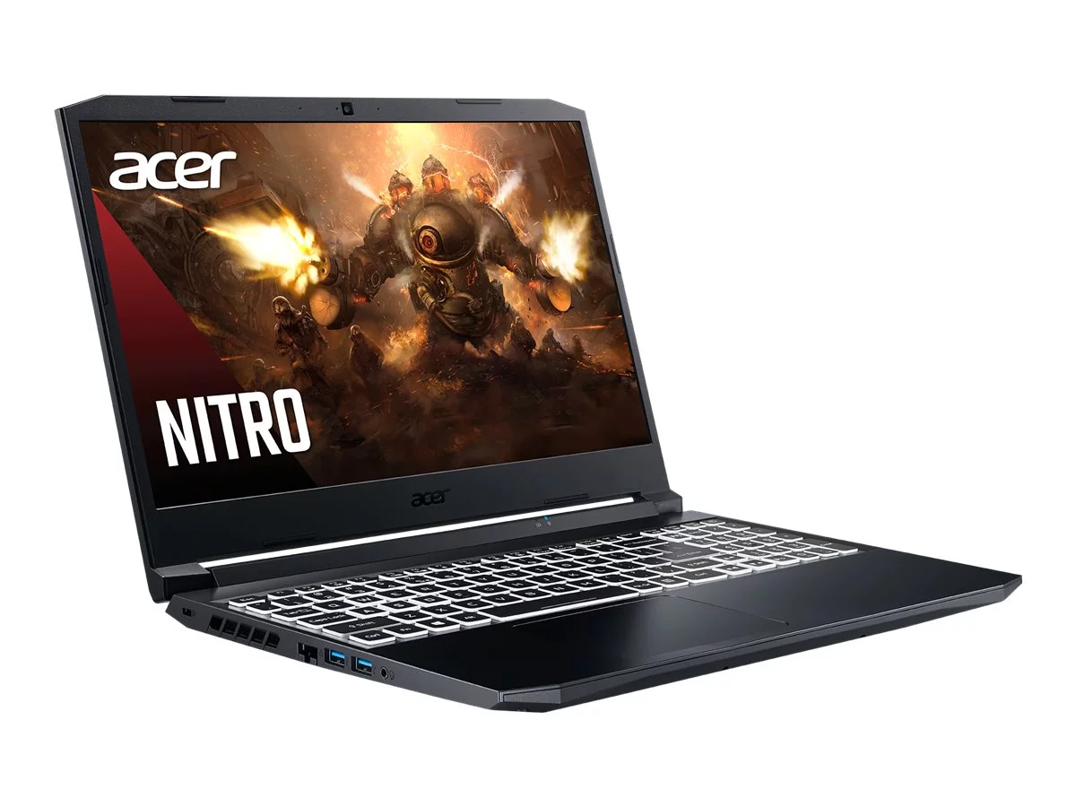 Acer Nitro 5 AN515-45 - AMD Ryzen 5 5600H / 3.3 GHz - Win 10 Home 64-bit - GF RTX 3050 - 8 GB RAM - 512 GB SSD NVMe - 15.6