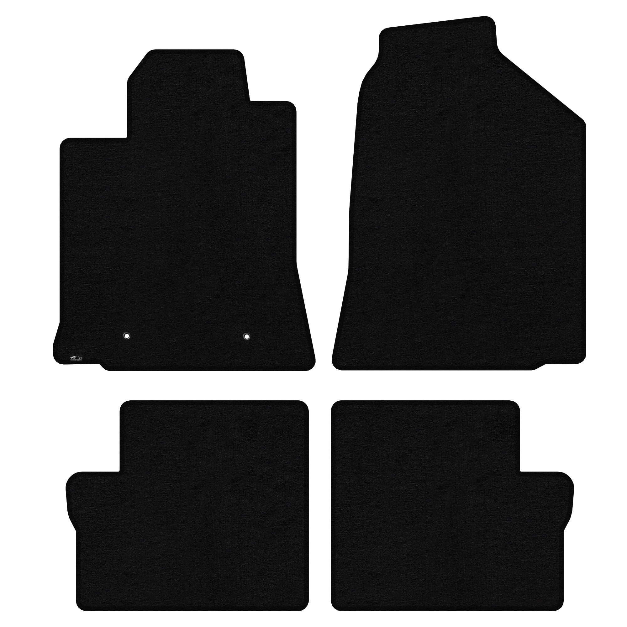 Lloyd Mats Custom Fit Floor Mats for Toyota Corolla 2003-2008 LogoMat 4Pc Set Black