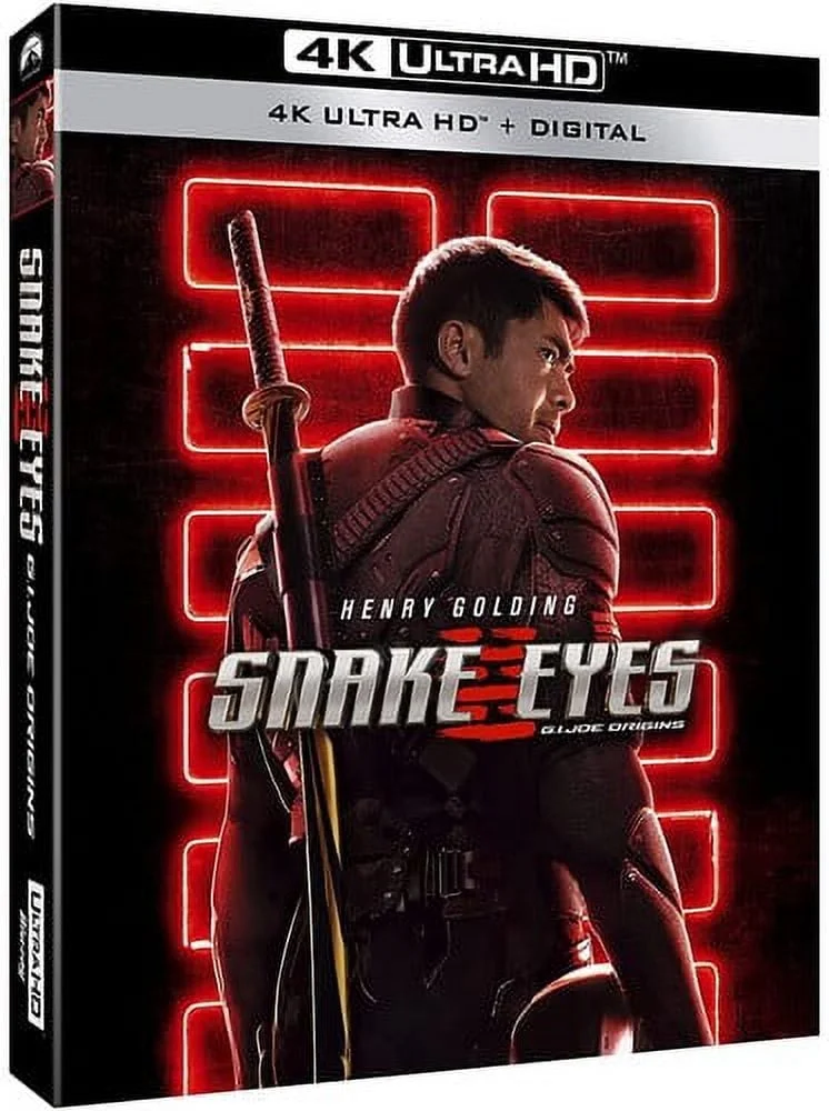 Pre-Owned Snake Eyes: G.I. Joe Origins (4K Ultra HD + Digital Copy)