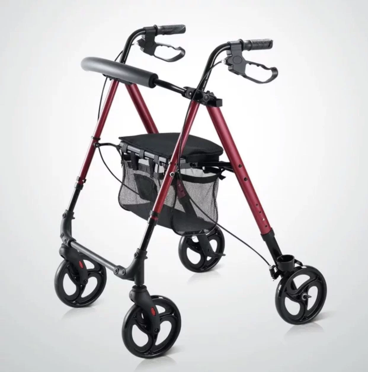 Modish Aluminum Lightweight Rollator 8 Inch Wheel