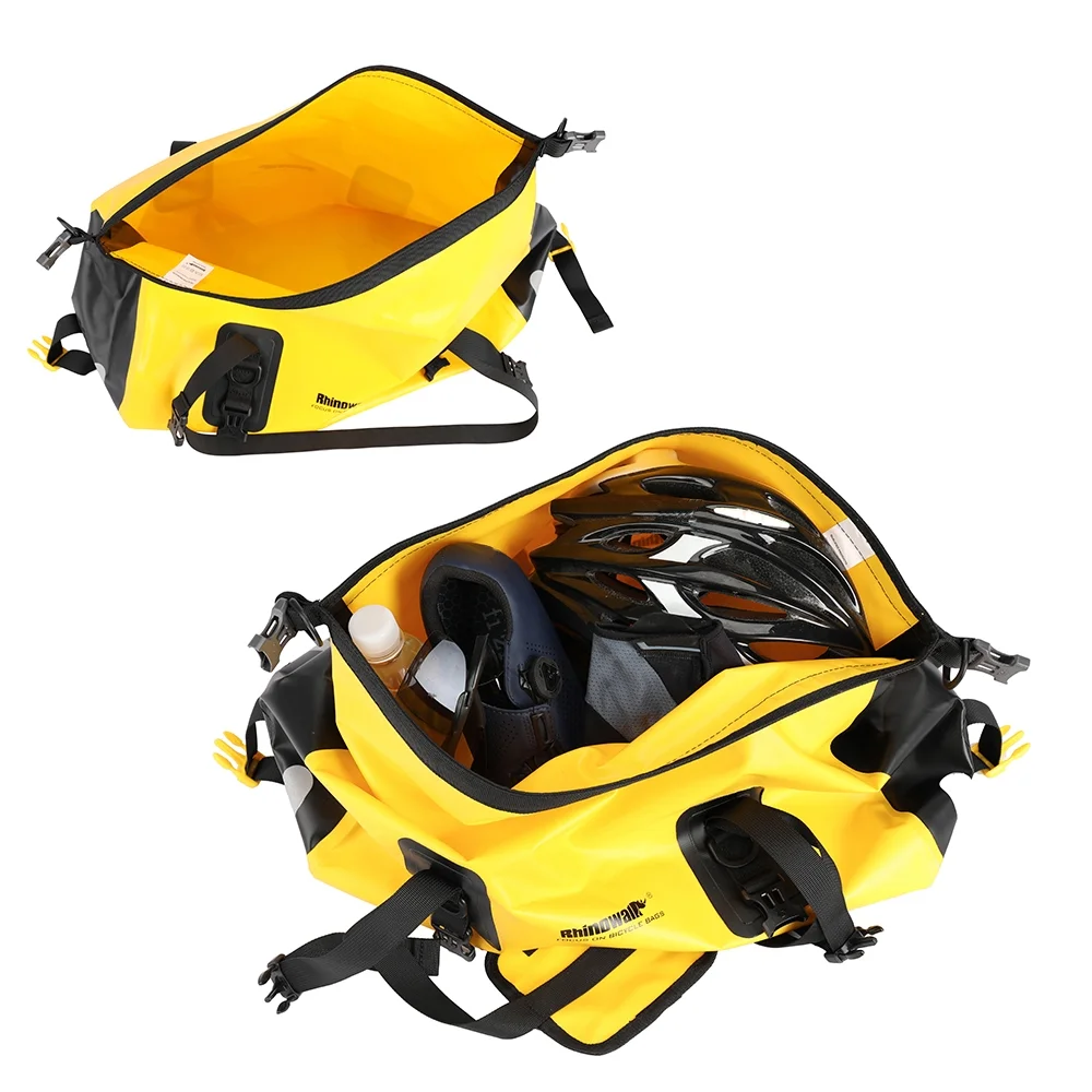 Rhinowalk Bike Pannier,Duffel Rear Seat 20l Waterproof Duffel Seat BikeRear Seat Bike Waterproof Duffel Rear Huiop Jinmie Zdhf