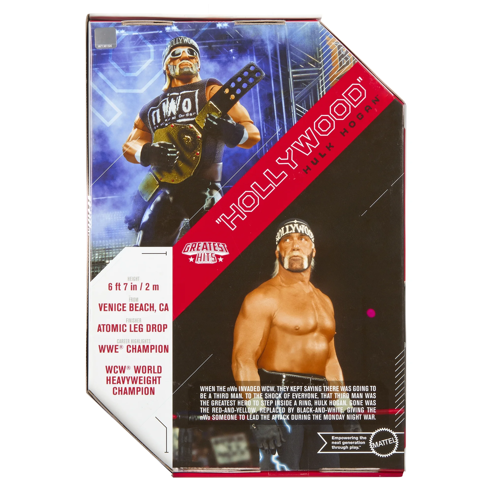Hollywood Hulk Hogan - WWE Best of Ultimate Edition 3 Mattel WWE Toy Wrestling Action Figure