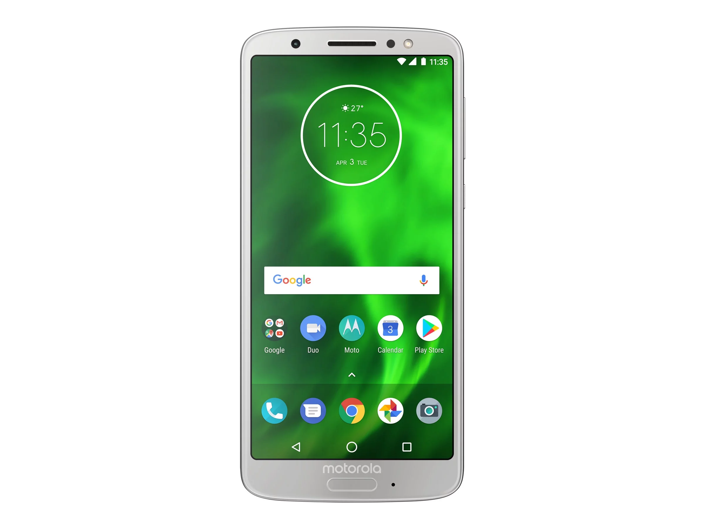 Motorola Moto G6 - 4G smartphone - dual-SIM - RAM 3 GB / Internal Memory 32 GB - microSD slot - LCD display - 5.7