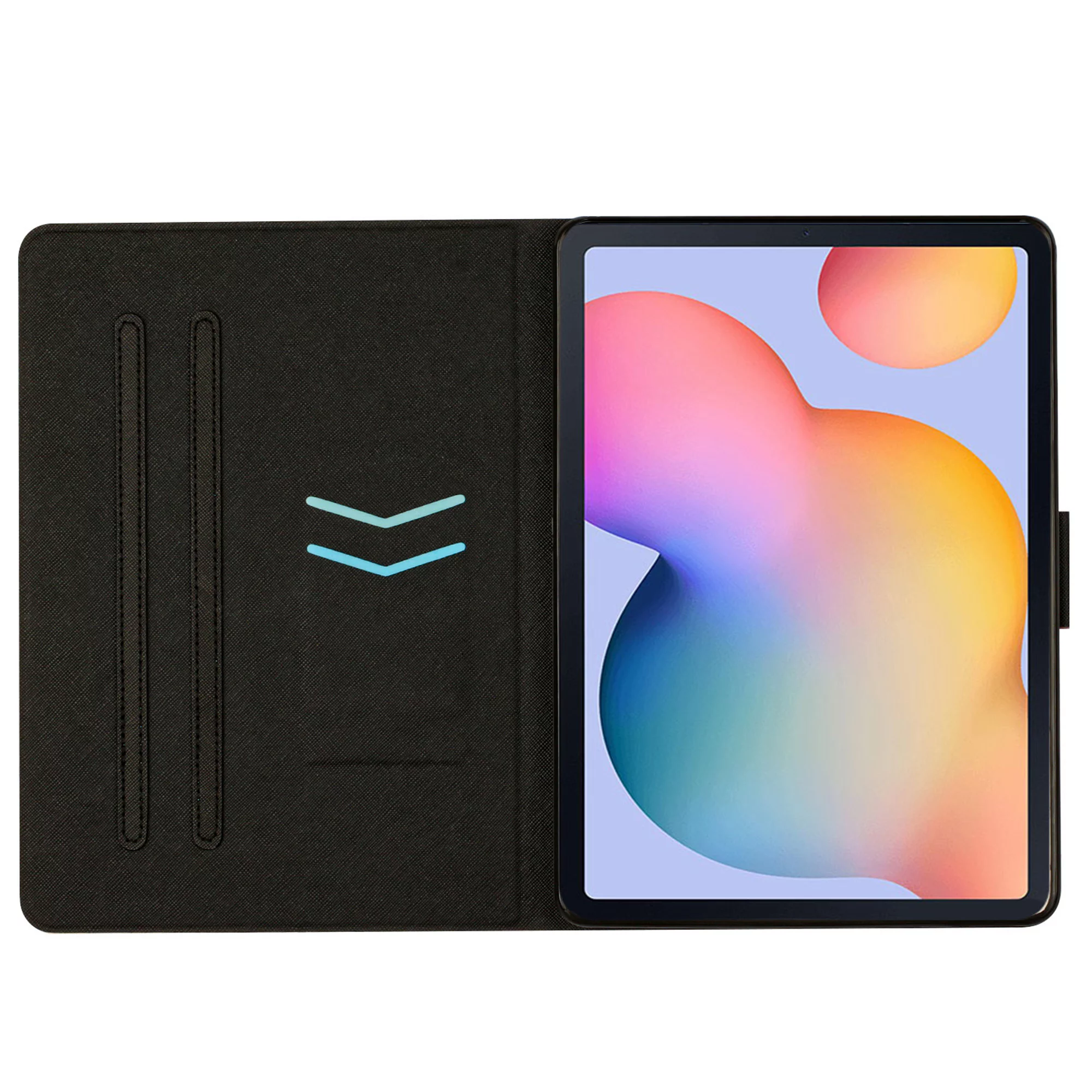 Decase Slim Case for iPad 6th 2018 / 5th Gen 2017 / iPad Air 2 / iPad Air 1 (9.7 Inch),Dual Color Design Smart Magnetic Flip Fold Kickstand Protective Case with Auto Wake Sleep Tablet Cover,Rose