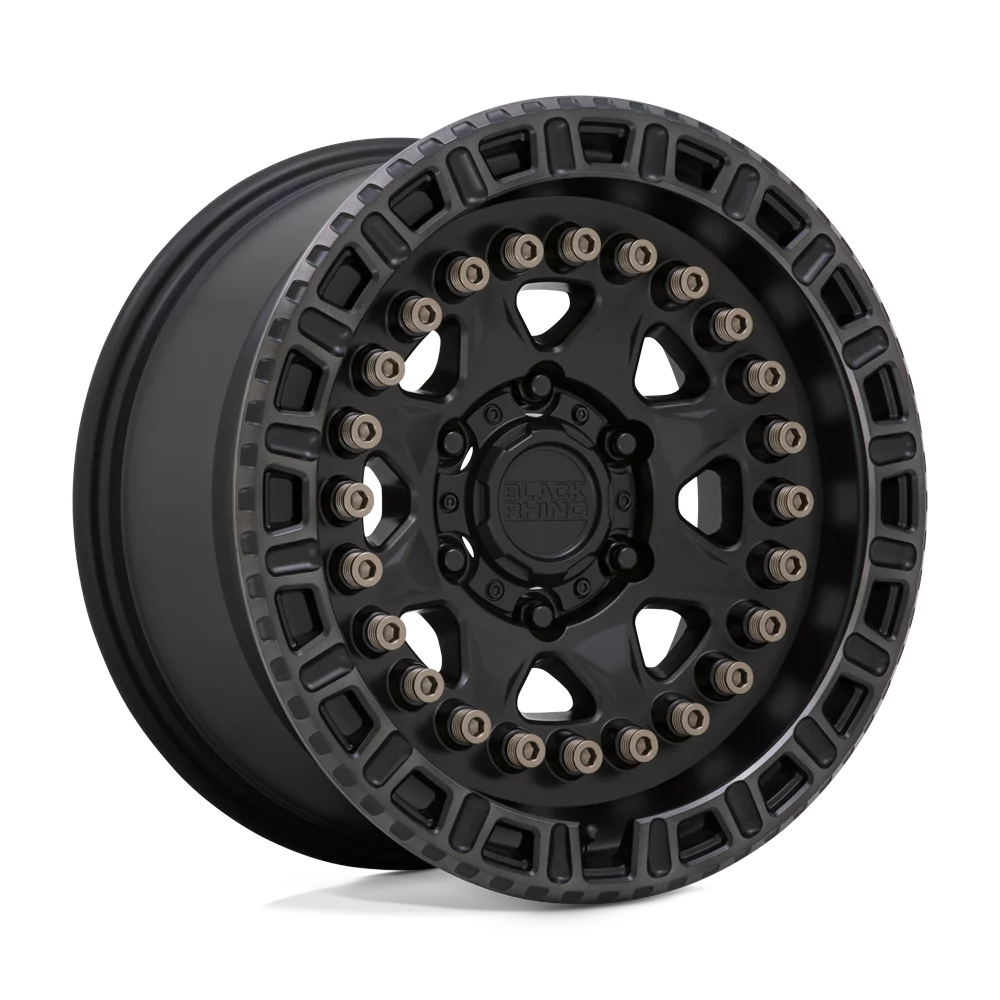 Black Rhino Cast Aluminum Rim BRCBN 17X8.5 5X5.0 M-BLK MACH-RNG -18MM, 1785CBN-85127M71