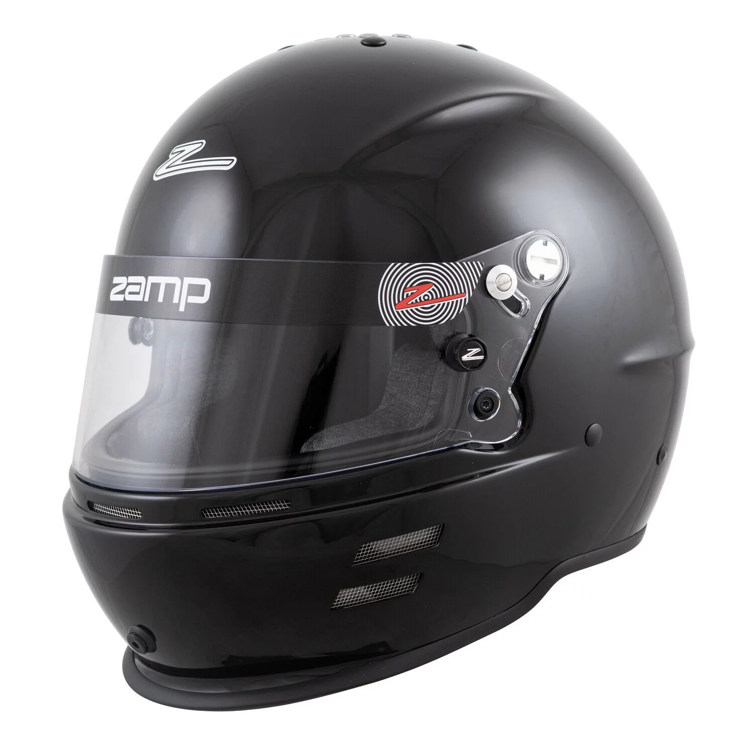 Zamp Racing H766003M RZ-60 Racing Helmet SA2020 Certified Gloss Black, Medium