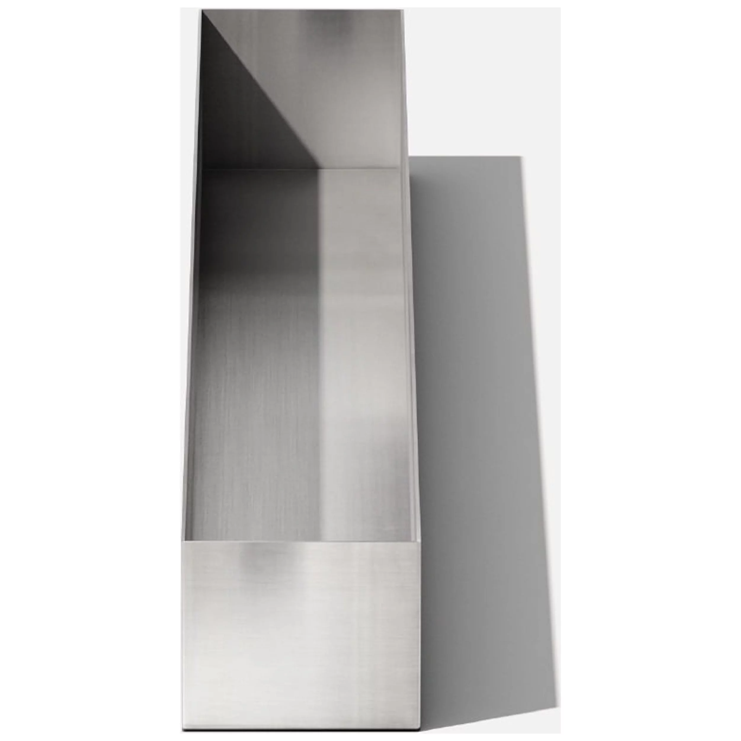 Veradek Geo Series Trough Planter - Stainless Steel