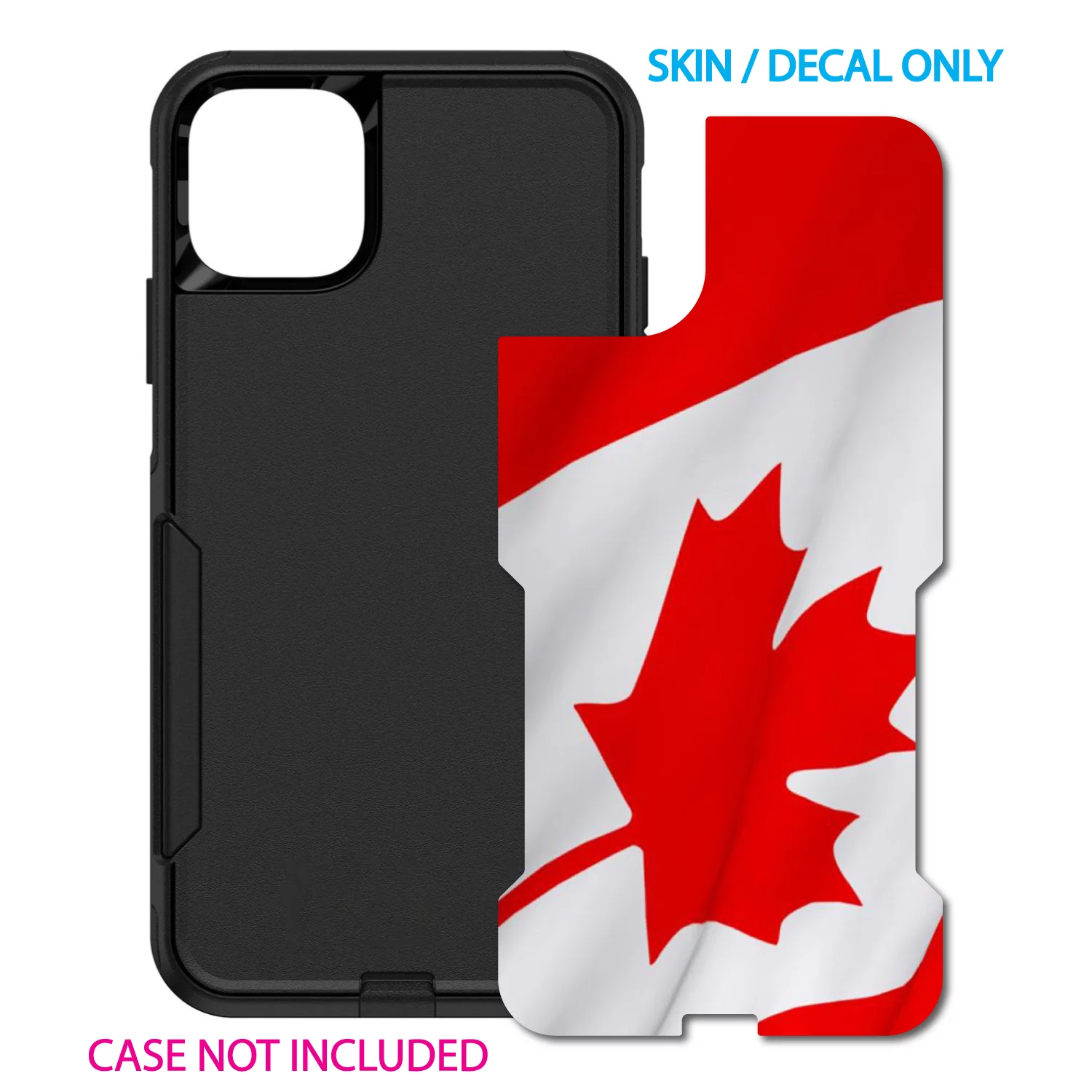 DistinctInk Custom SKIN / DECAL compatible with OtterBox Commuter for iPhone 11 (6.1