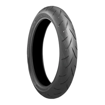 120/70ZR-17 (58W) Bridgestone Battlax S21 Hypersport Front Motorcycle Tire for Aprilia Tuono 1000 R 2004-2005