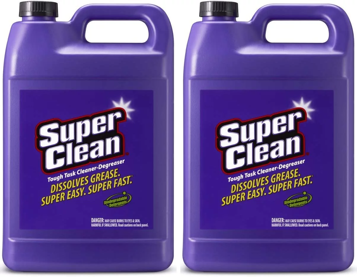 SuperClean All Purpose Cleaner Degreaser 1 Gallon, 2 Pack