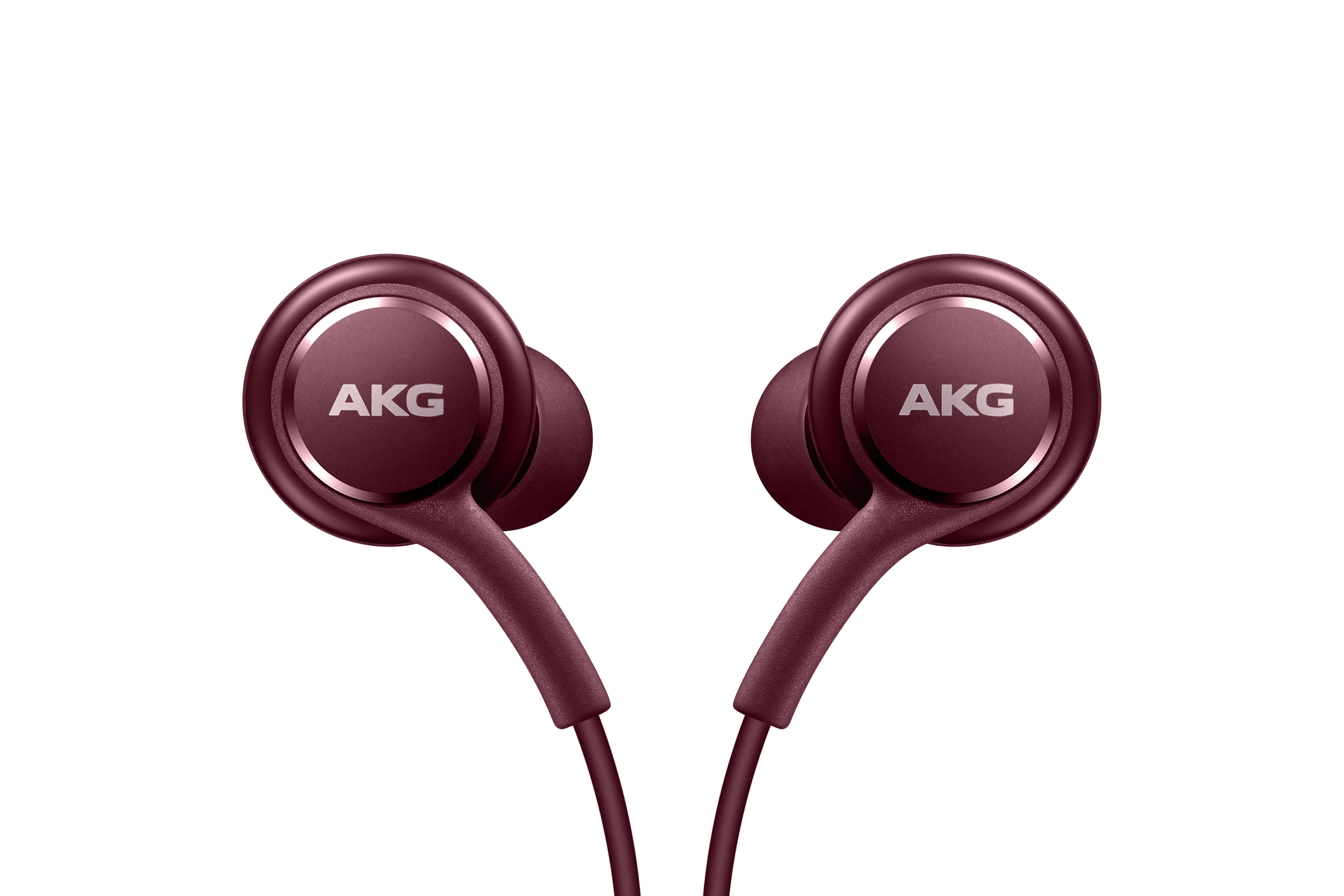 Samsung Earphones Corded Tuned by AKG (Galaxy S8 and S8+ Inbox replacement), Burgundy