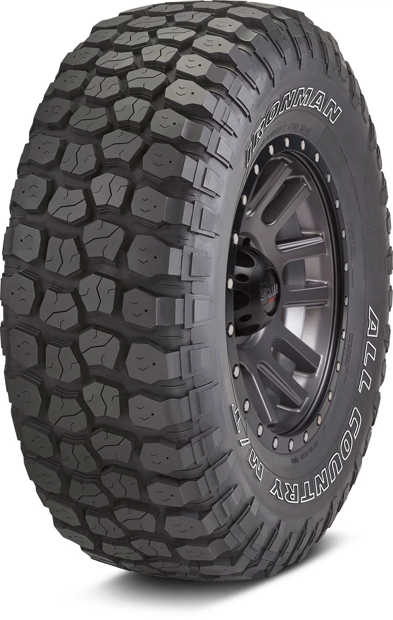 (Qty: 4) LT265/75R16/10 Ironman All Country M/T 123Q tire
