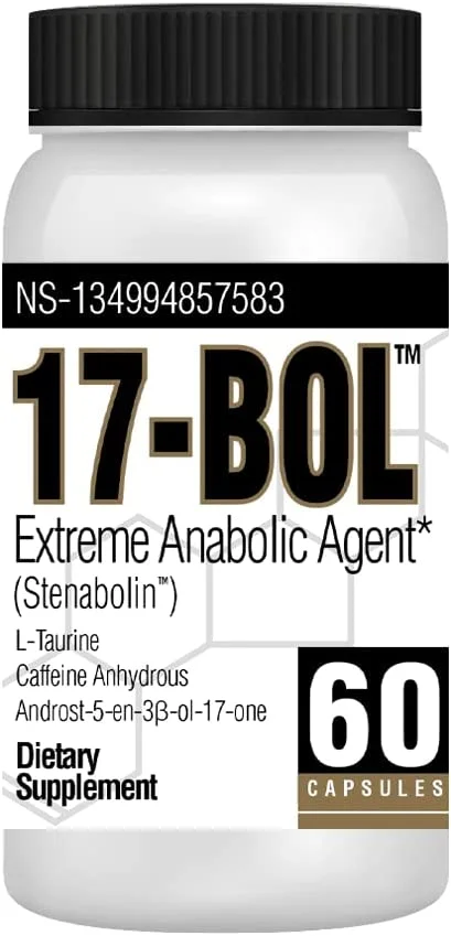 Anabolic Supplement by Avry Labs, Hardening, Cutting, & Bulking Agent Supports Muscle Growth and Mass, 60 Capsules