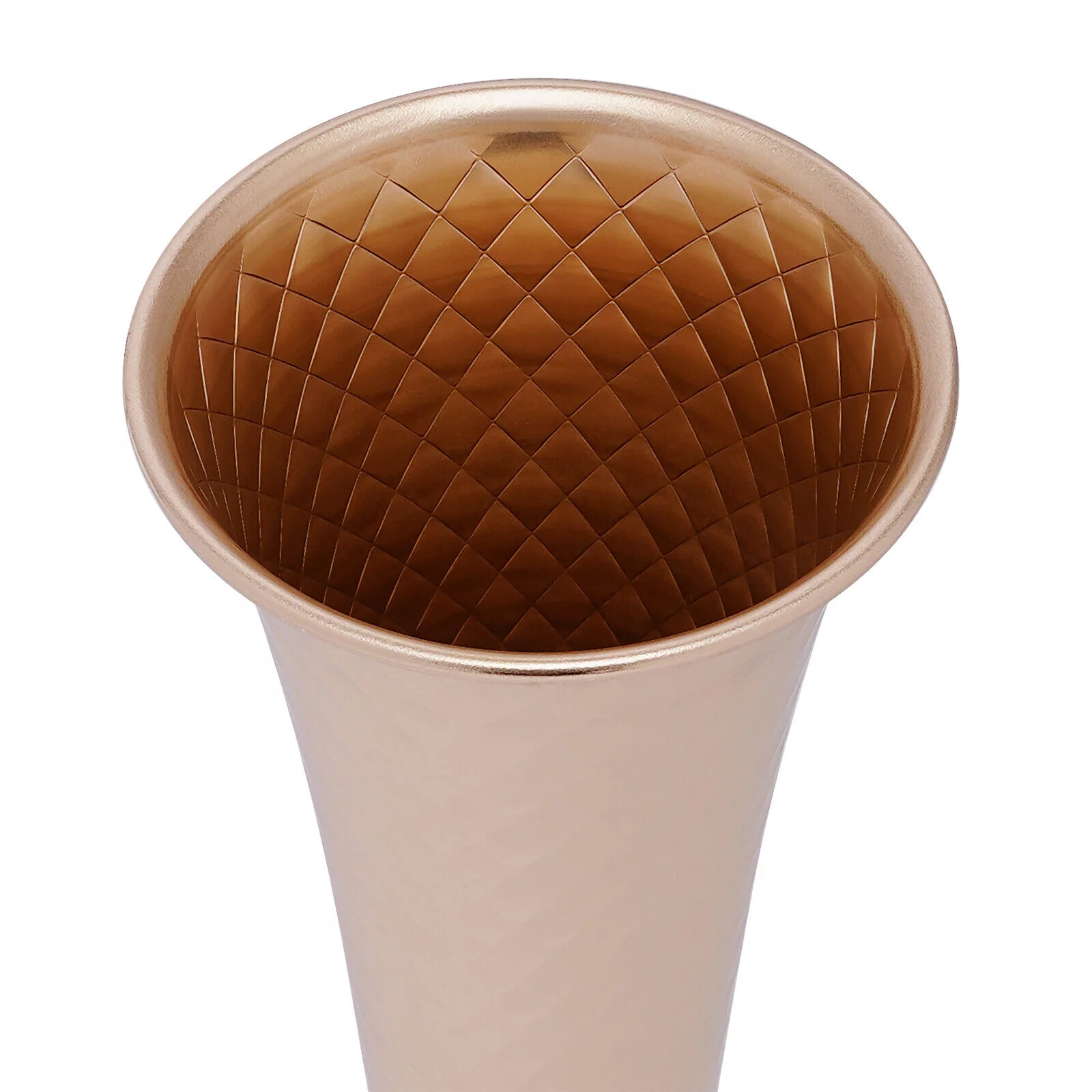 10Set Iron Gold Trumpet Vases for Wedding/Party Tables Home Decor5.3*20.5inch