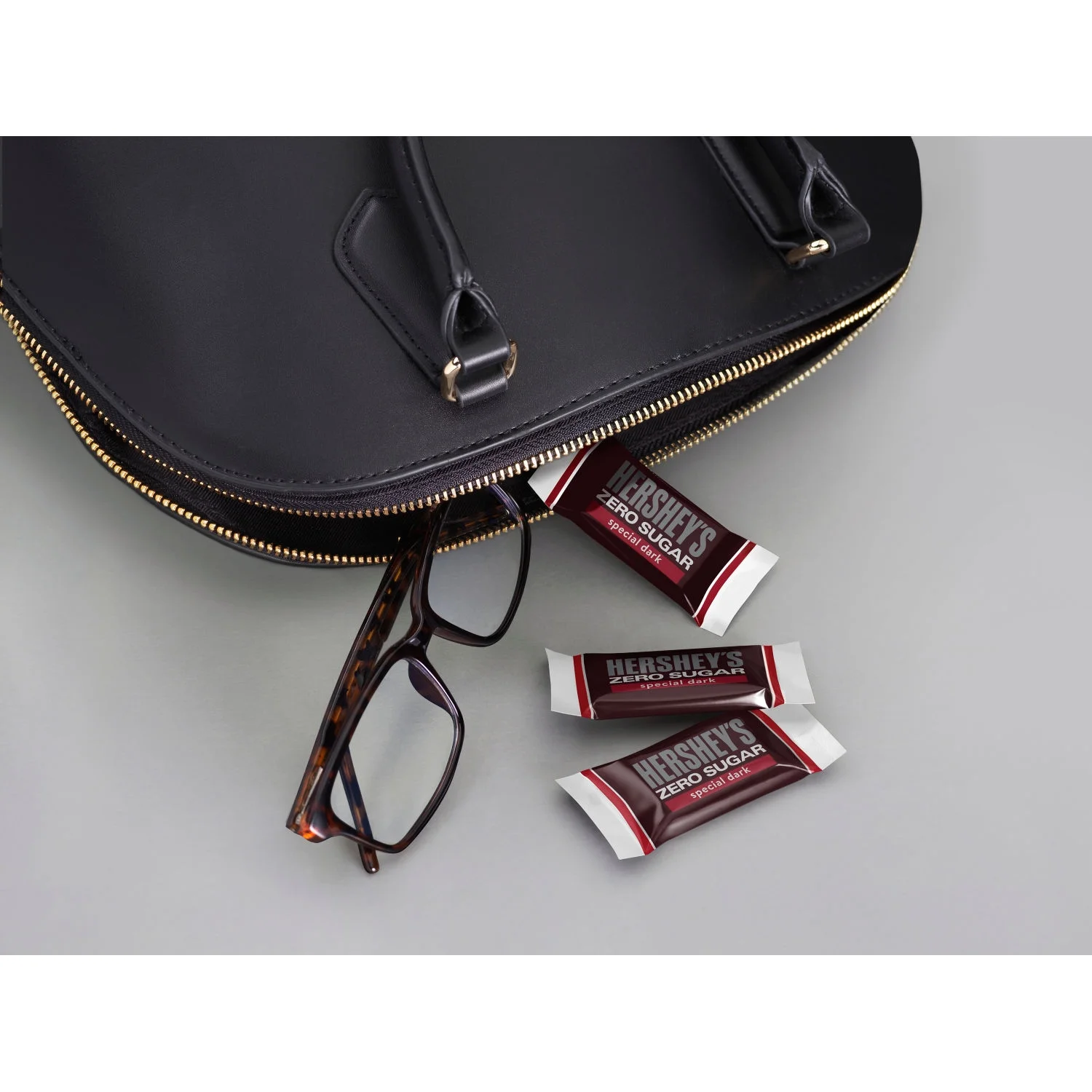 Hershey's Special Dark Zero Sugar Chocolate Candy, Bag 2.1 oz