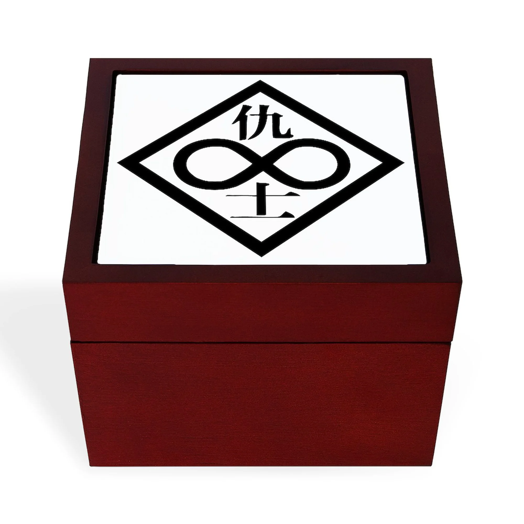 CafePress - Individual 11 - Keepsake Box, Finished Hardwood Jewelry Box, Velvet Lined Memento Box