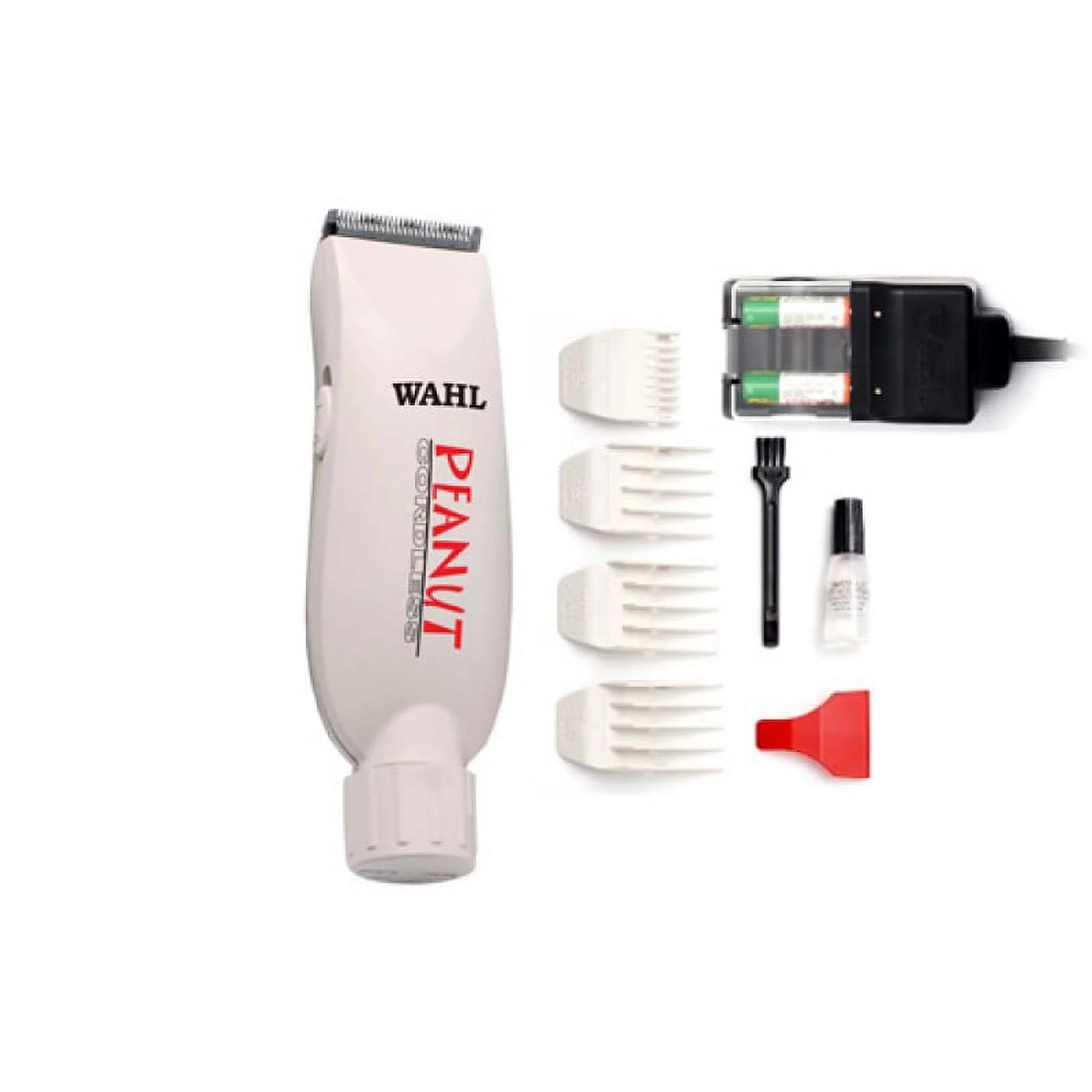 Wahl CORDLESS Peanut Hair Trimmer with BONUS FREE OldSpice Bodyspray Included