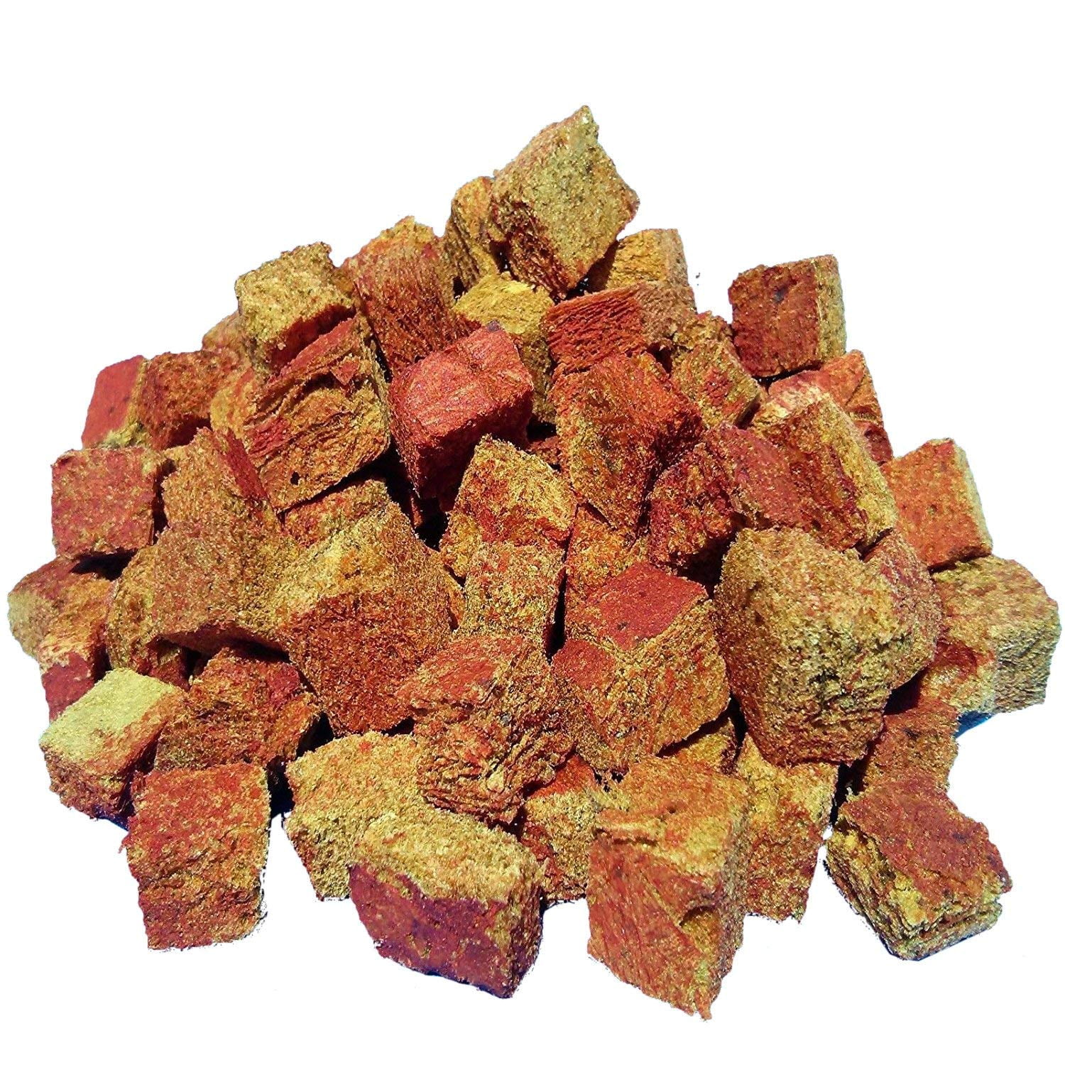 Aquatic Foods Freeze Dried Beef Heart Mix with Nori, Spinach, Color Enhancing Astaxanthin & Color Bits…200 gram